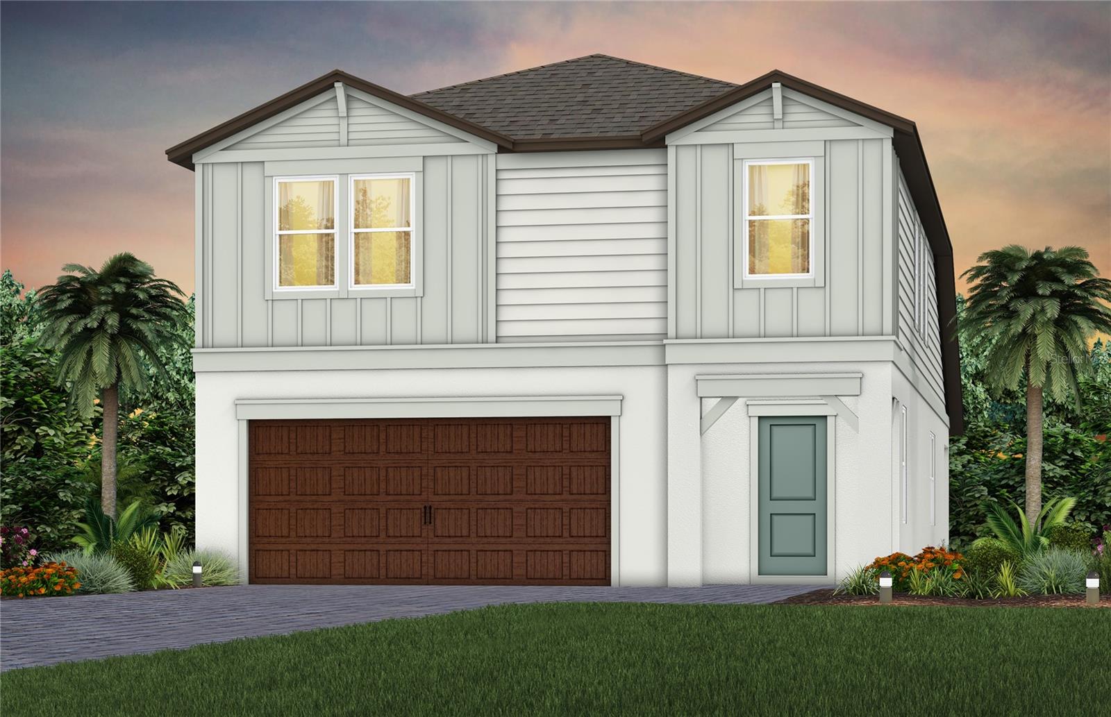 Exterior Rendering, Elevation CO2