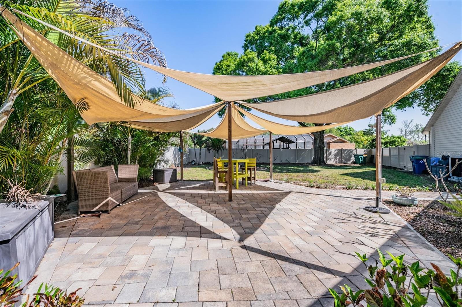 Outdoor covered area