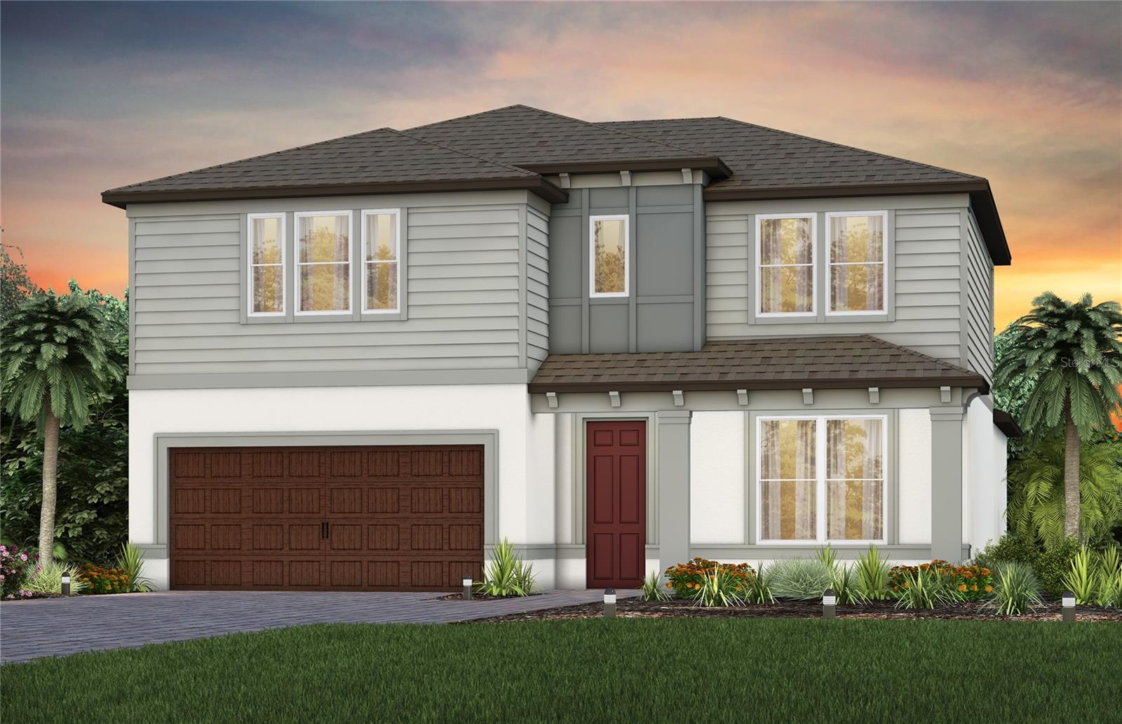 Exterior Rendering, Elevation FM2A