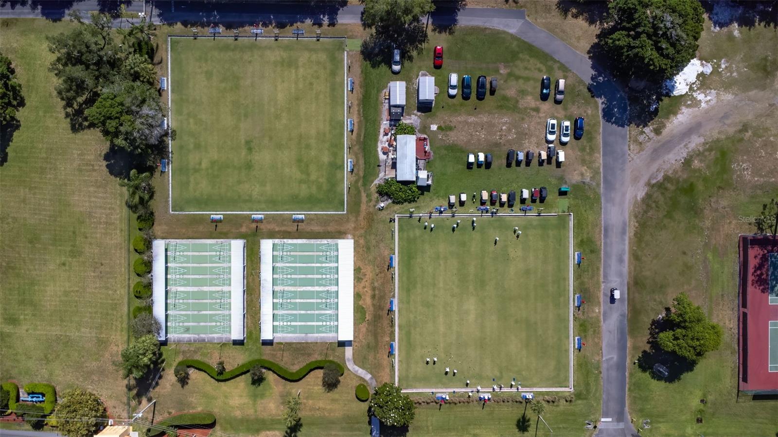 Aerial View of Kings Point Community Sport Fields