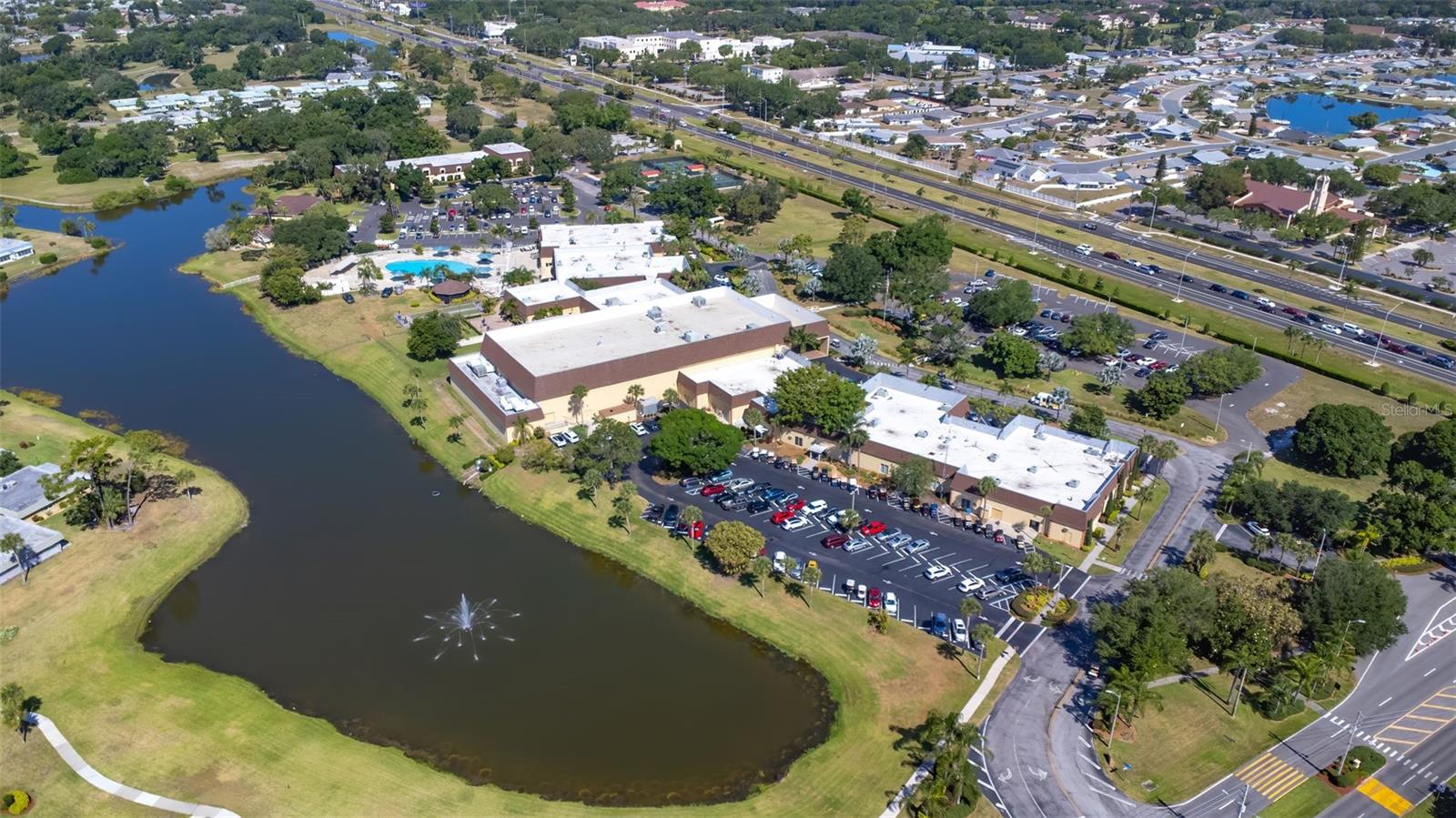 Aerial View of Kings Point Community Rec Center