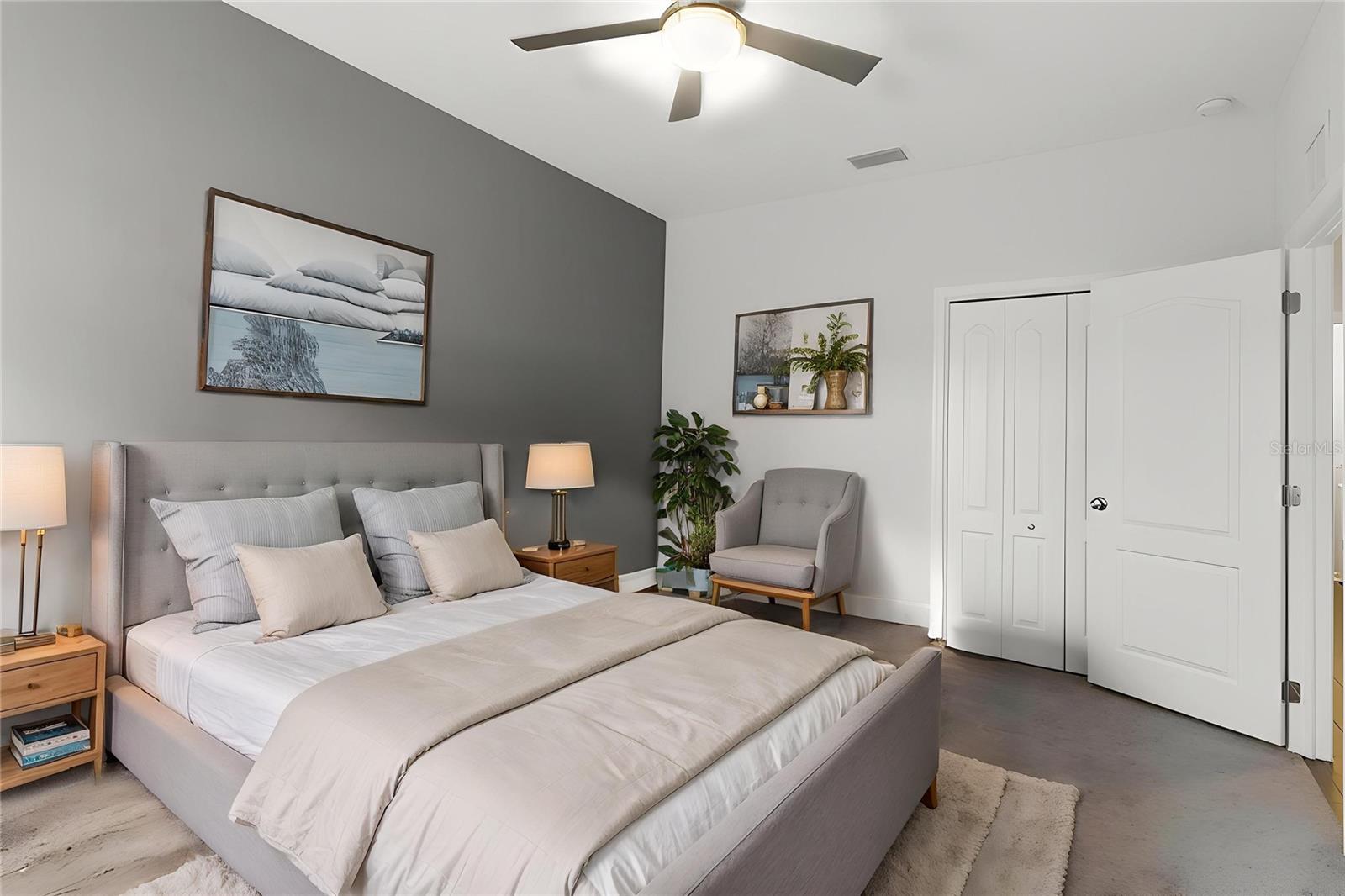 Well-sized additional bedroom featuring a functional layout and comfortable living space.