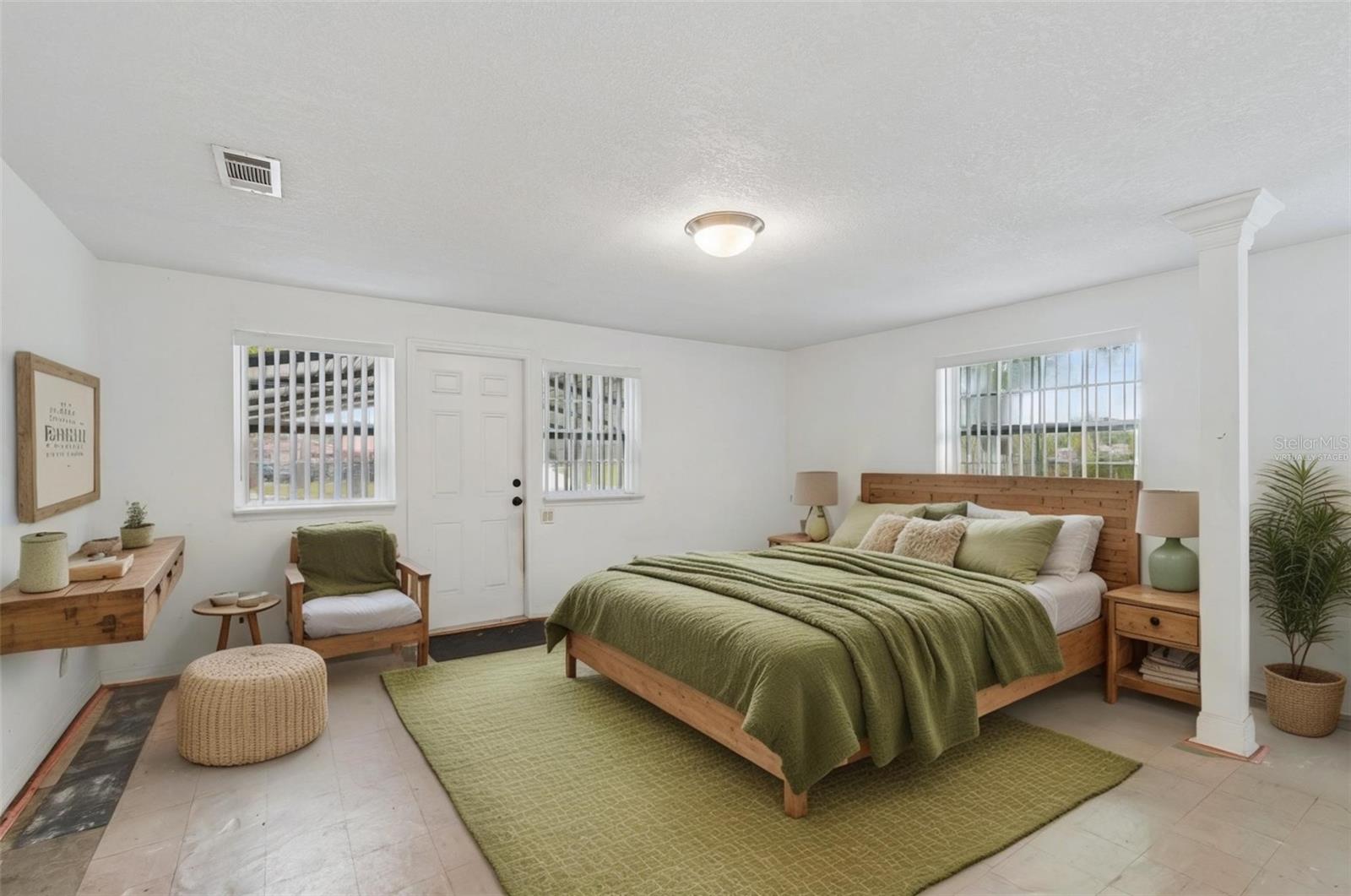 Virtually Staged - Primary Bedroom