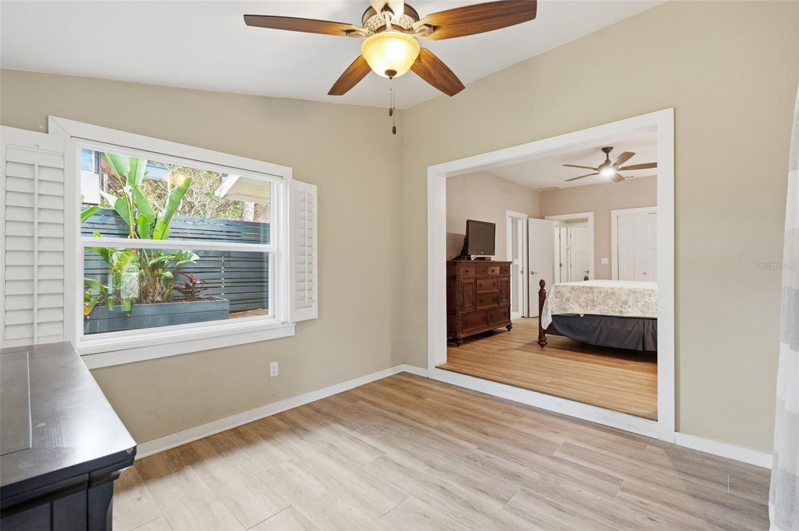 Office,den, nursery off of the master bedroom