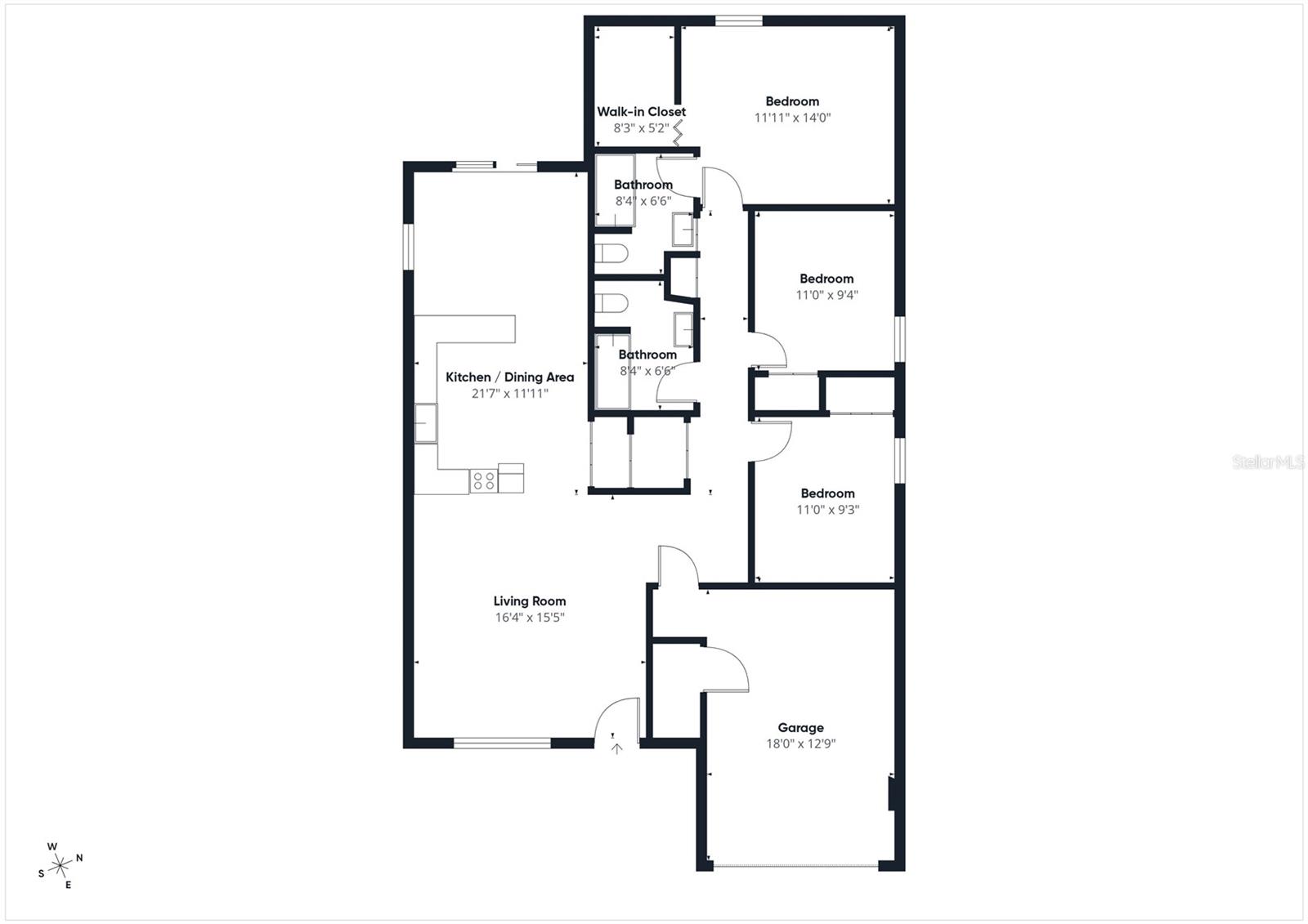 Floor plan for layout reference