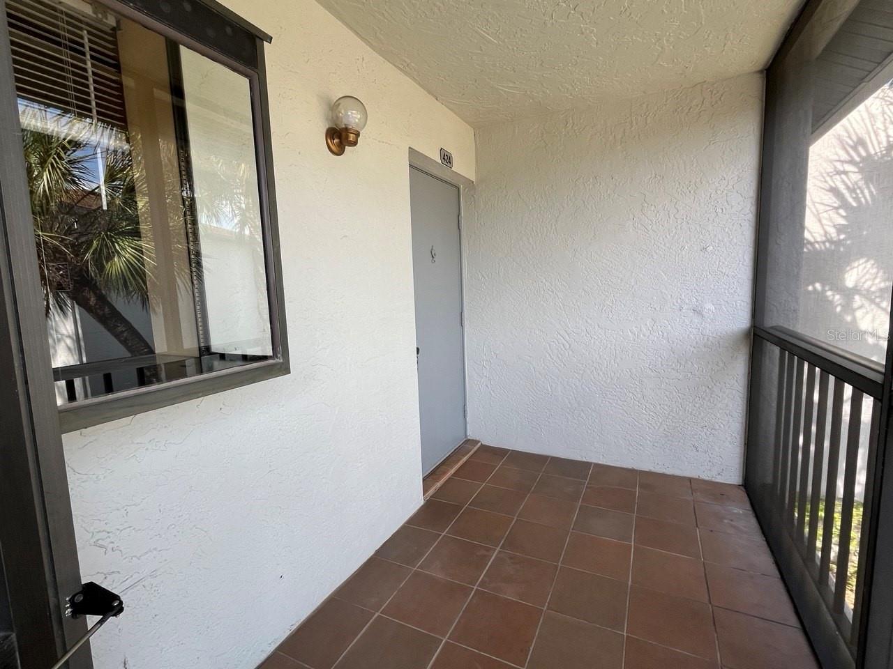 Front Porch with Kitchen Bay Window