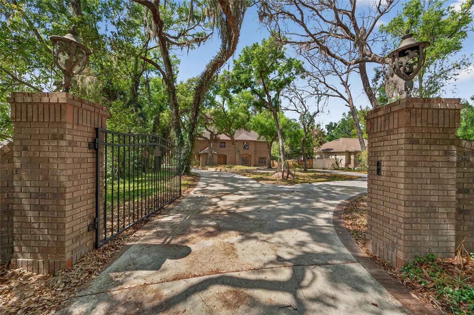 Stately Brick & Gated entrance