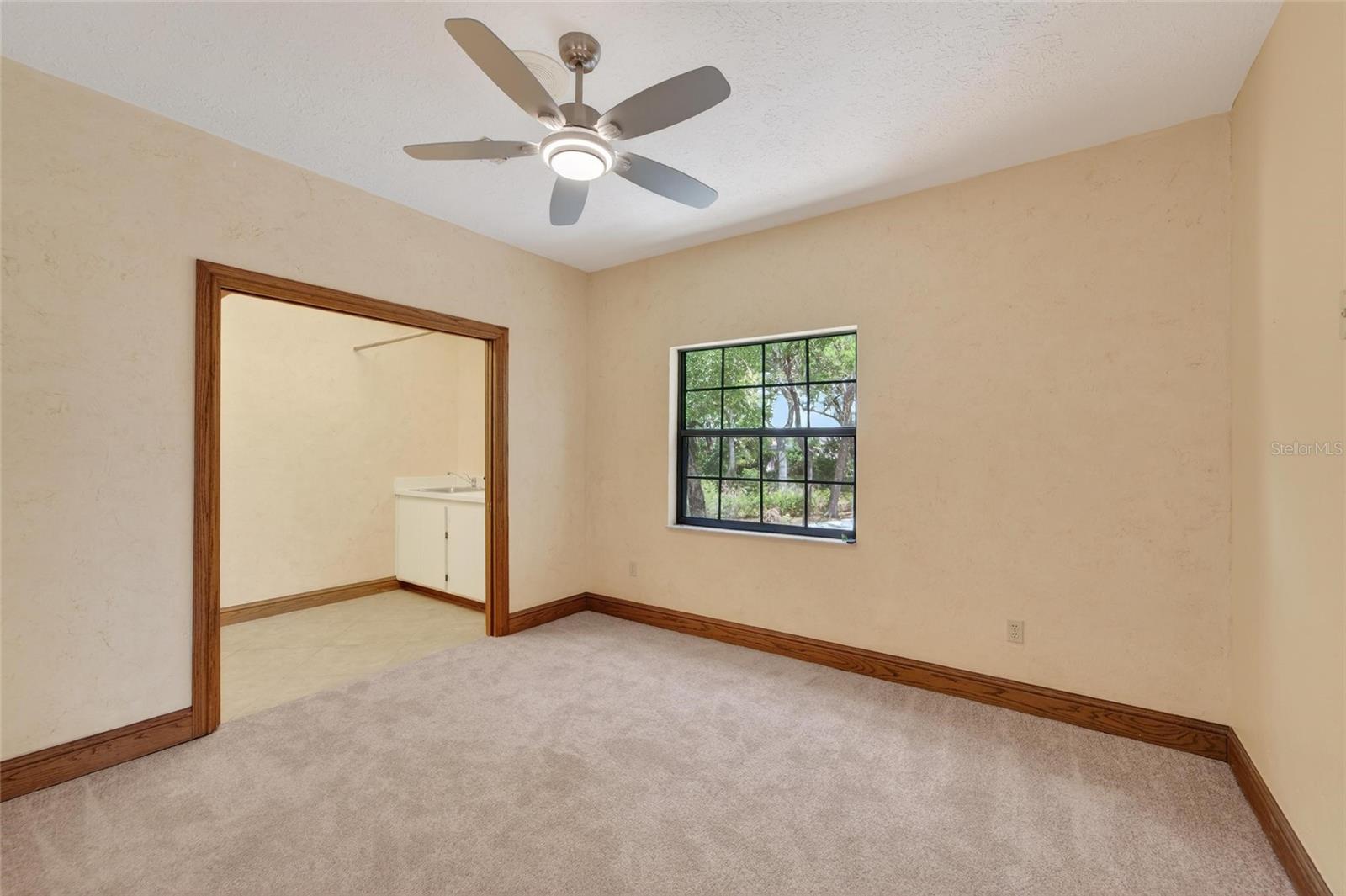 Secondary Bedroom with Laundry/Utility access