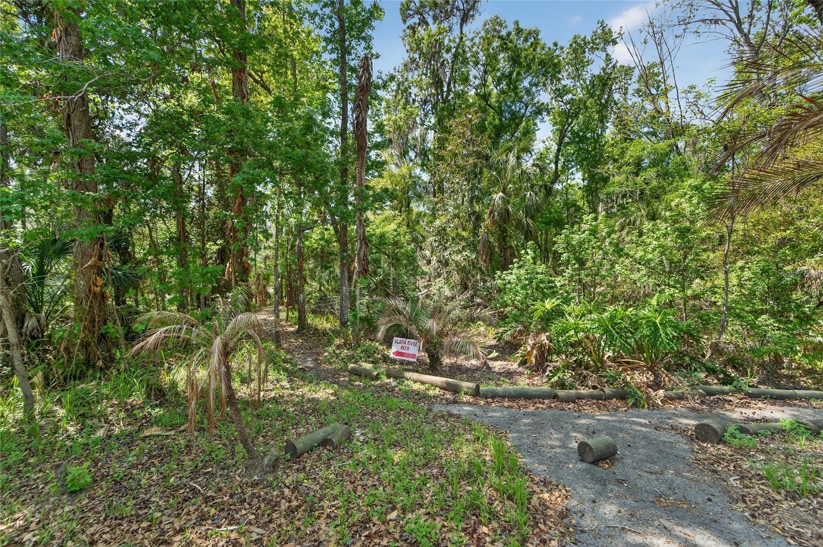 Private Pathway to the Alafia River