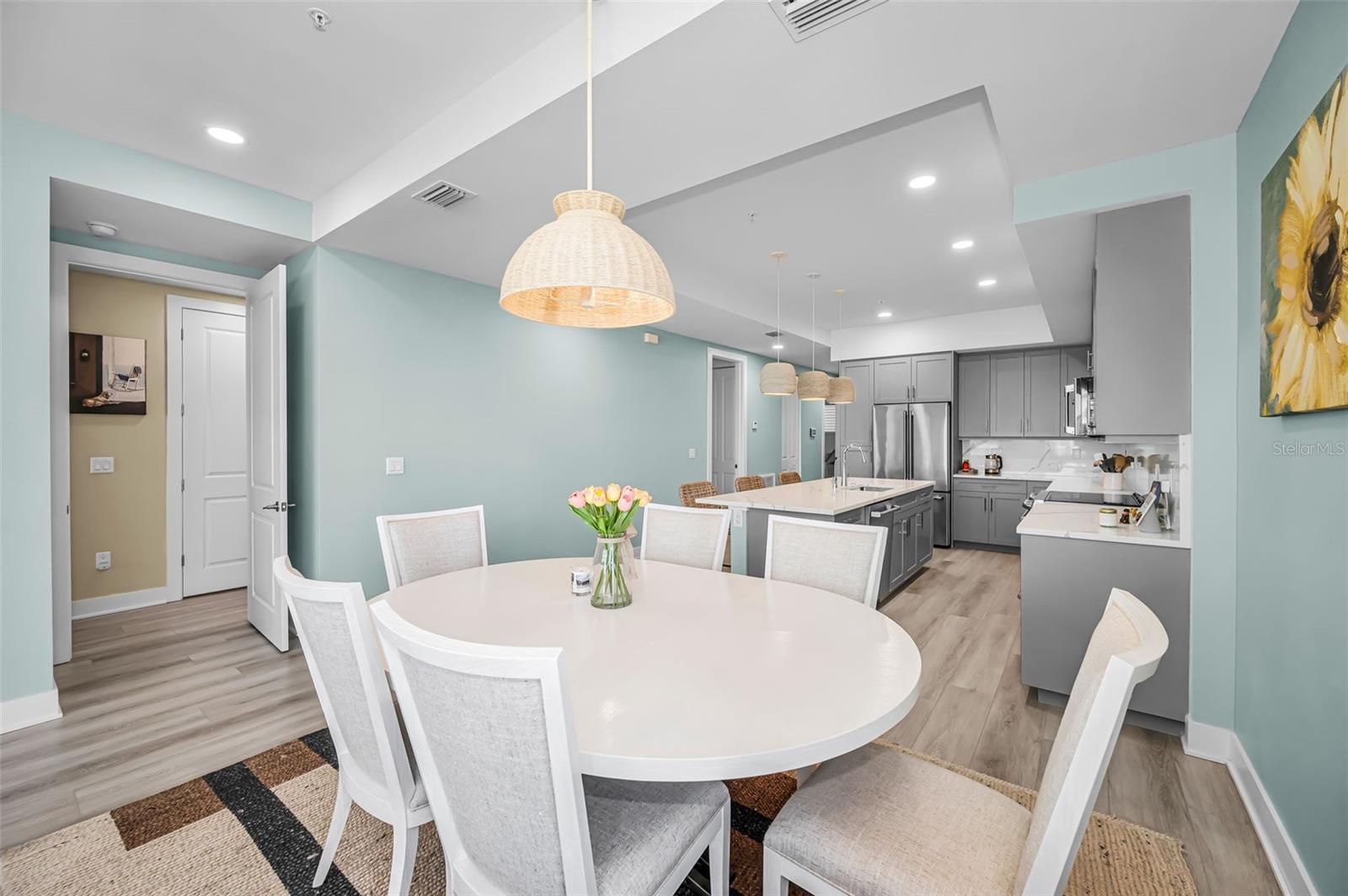 Dining area off the Kitchen