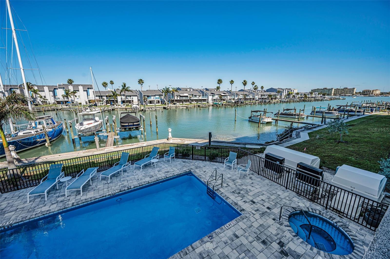 Quiet, restorative water vistas off your Primary Bedroom