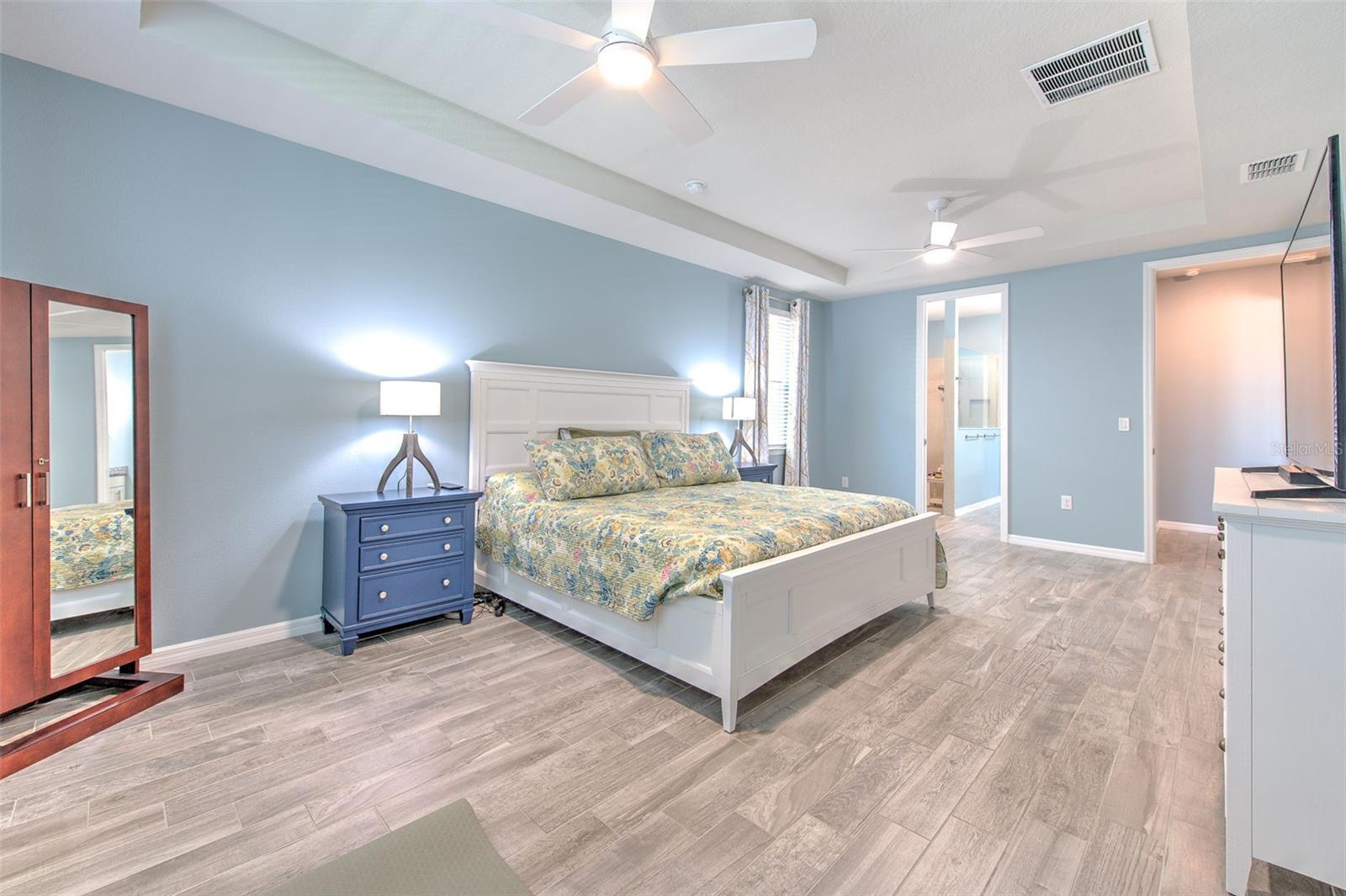 Downstairs primary suite