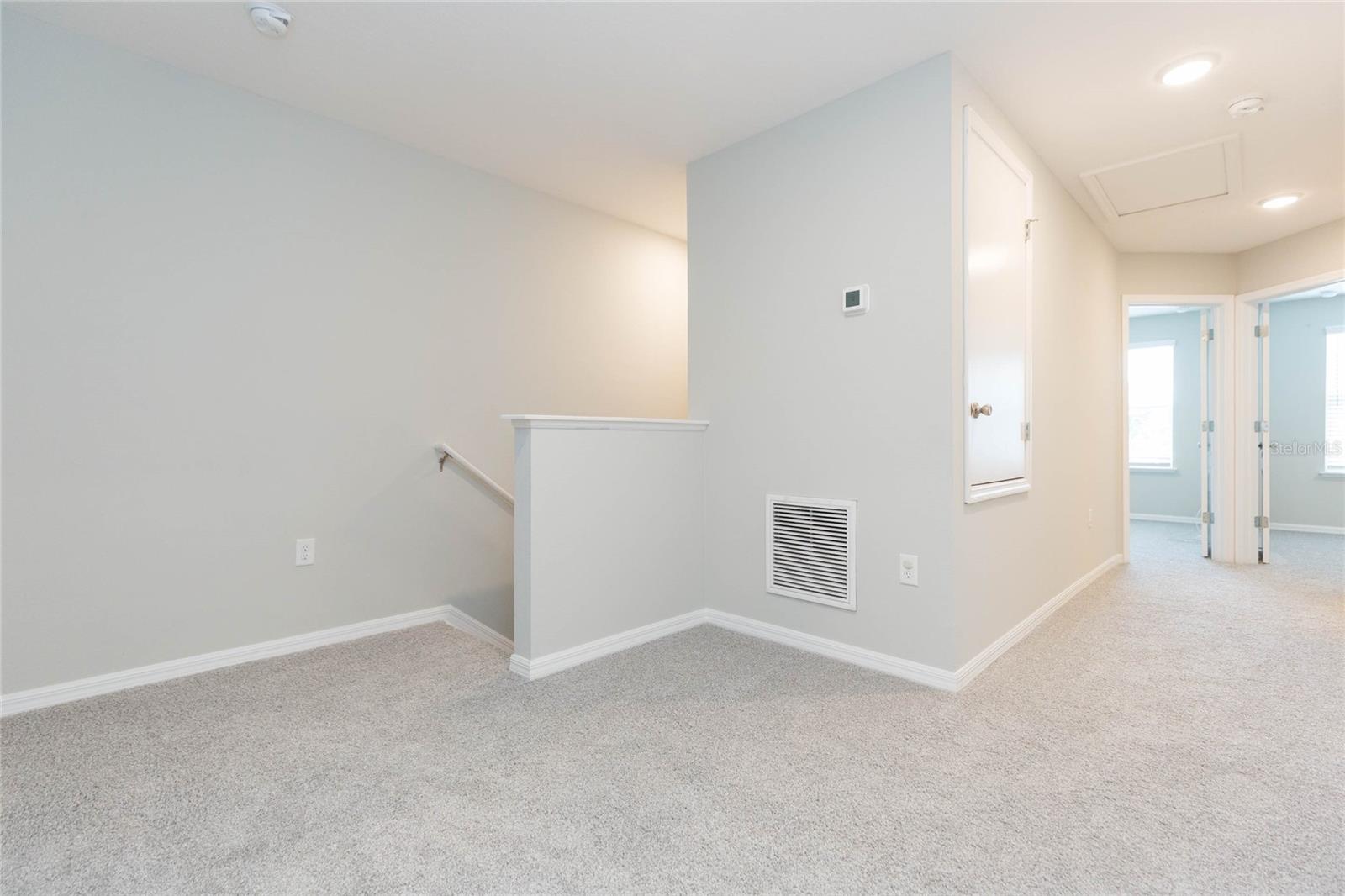 Loft space for WFH or homework area