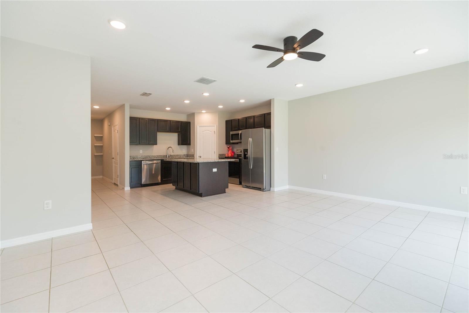 Lots of space for largest of furniture