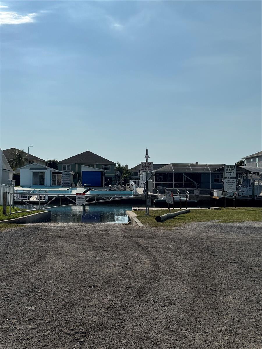 PRIVATE SEA PINES BOAT RAMP