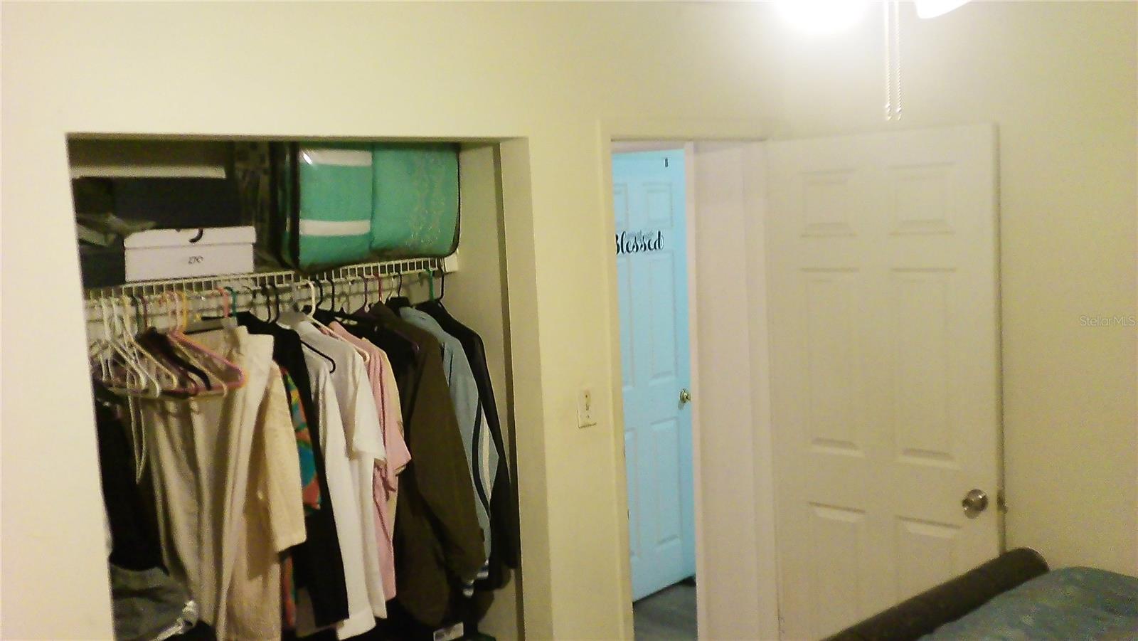 Large Closet in 2nd Bedroom