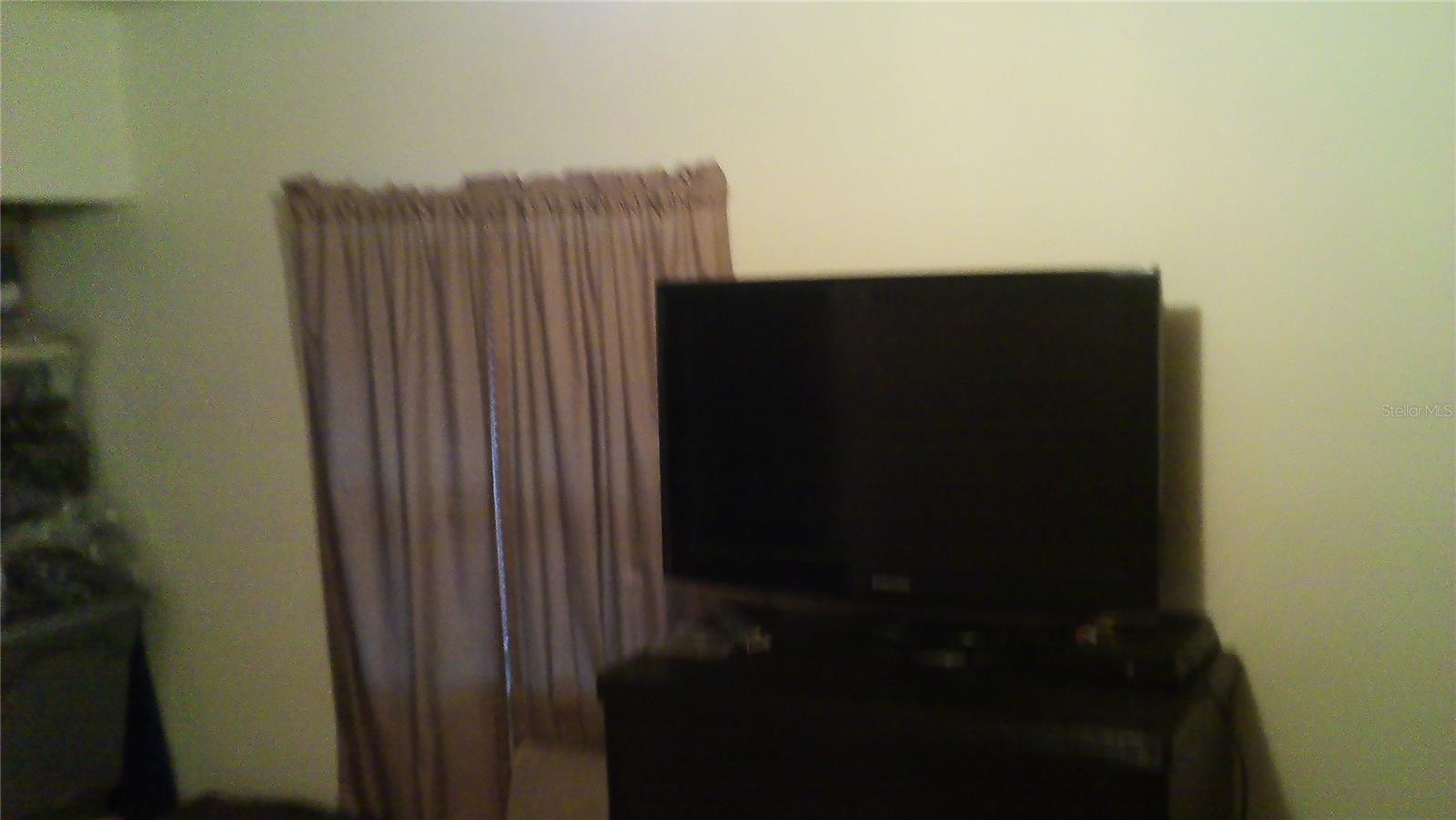 Room for large TV in 2nd bedroom!