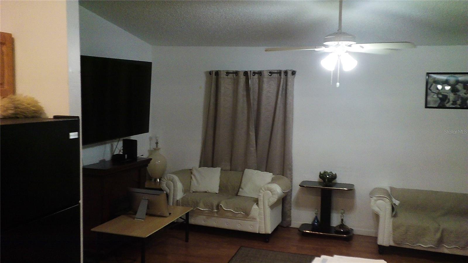 Living Room is connected to Kitchen