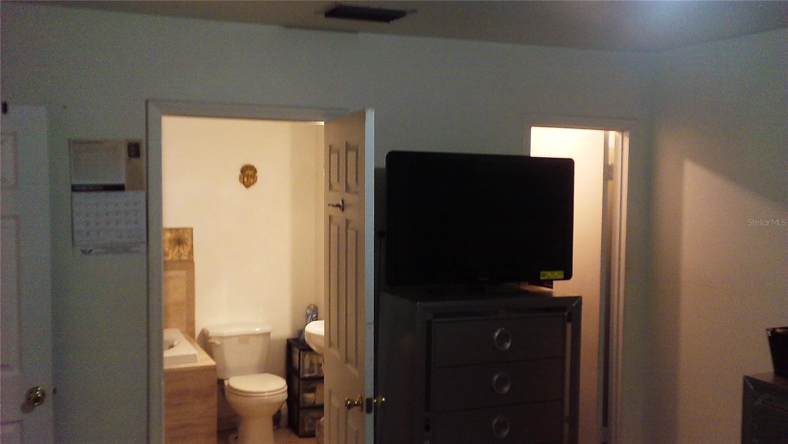 Large Master Bedroom, with in Suite bathroom, & walk in closet