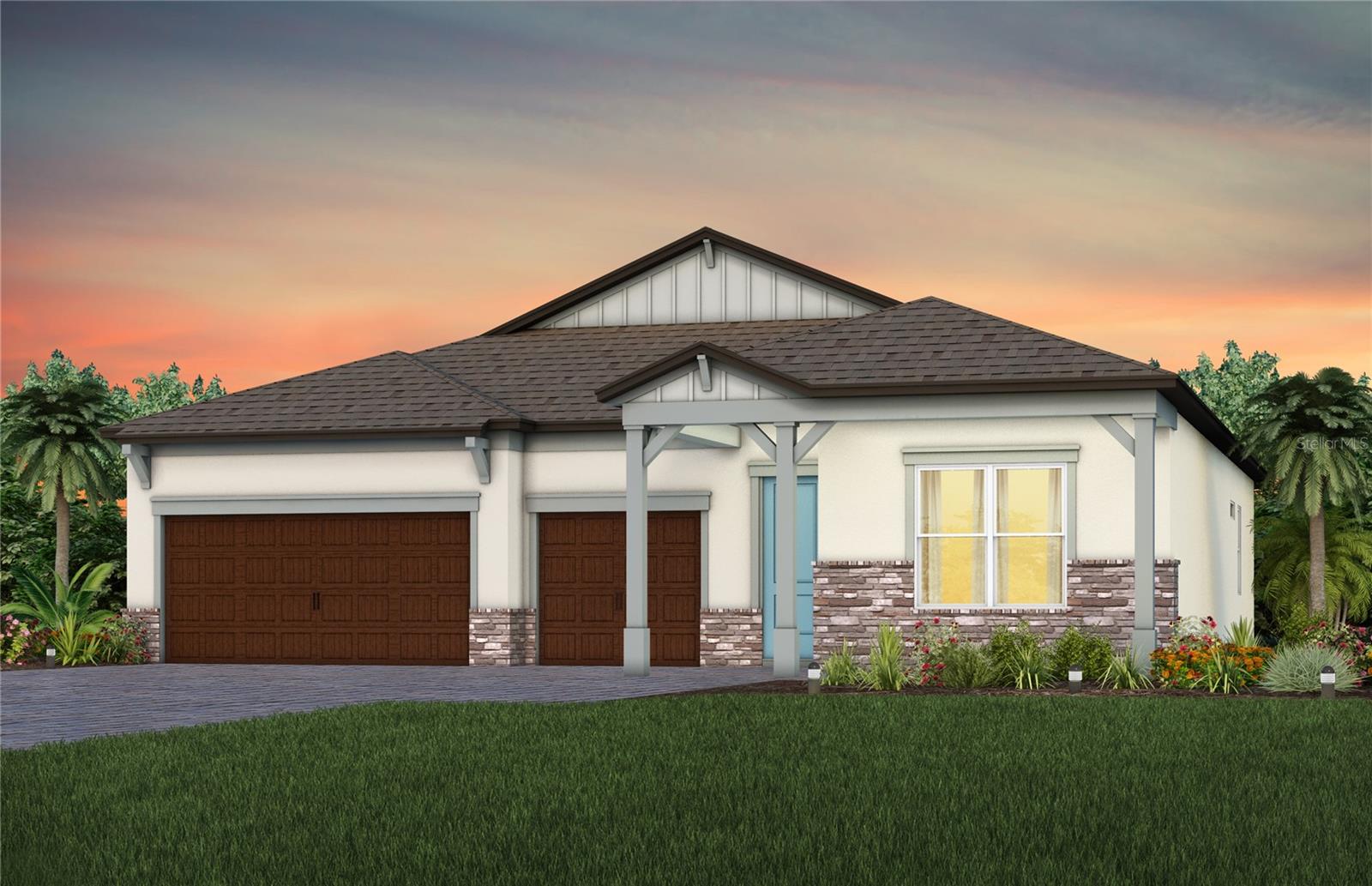 Exterior Rendering, Elevation CO2