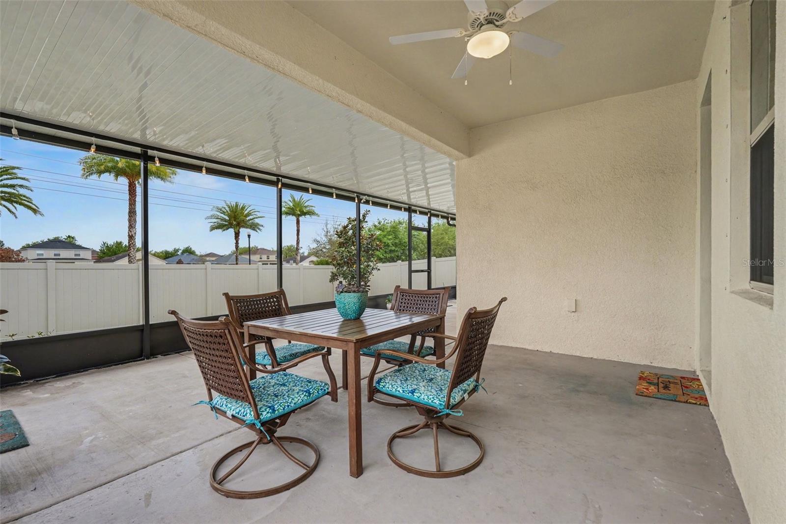 Your amazing outdoor space is the perfect place to add an outdoor kitchen and maybe a spa.