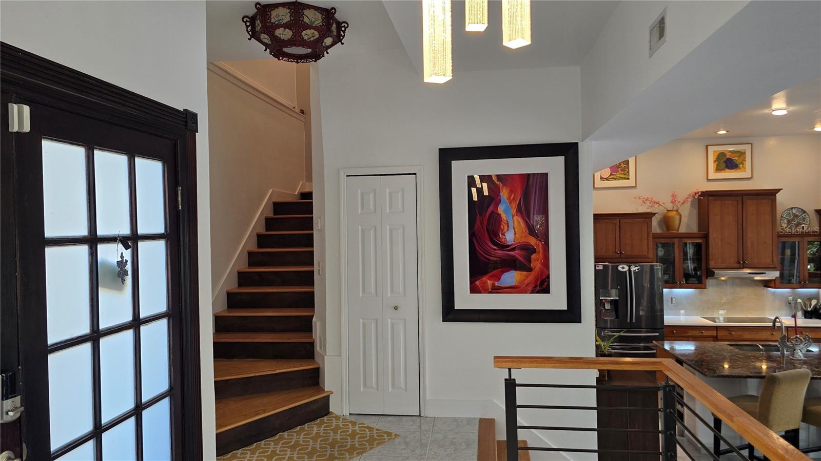 Foyer to second floor