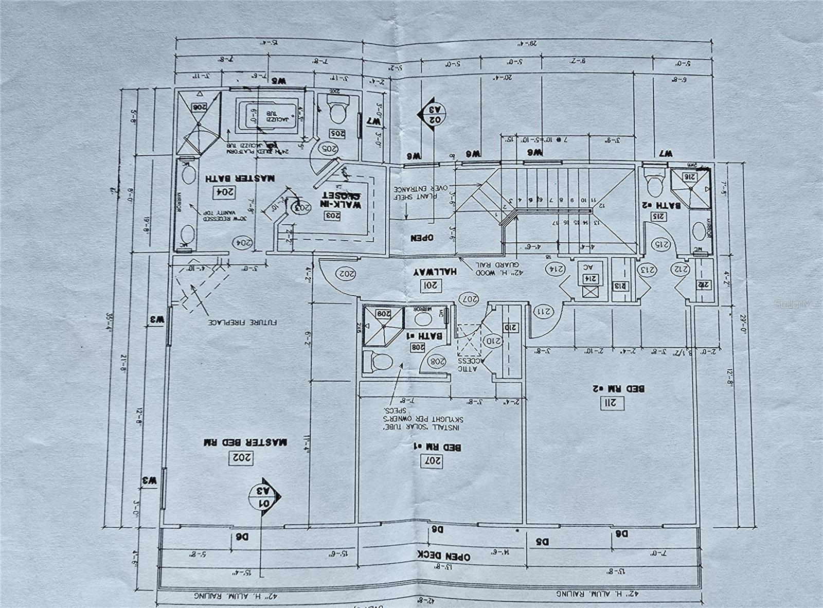 2nd floor layout