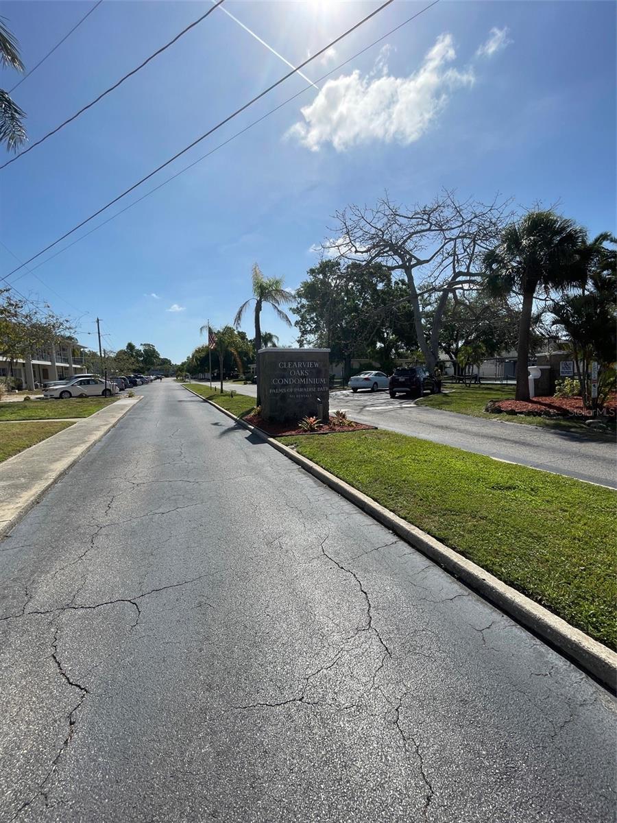 Main Entrance - Clubhouse on the right