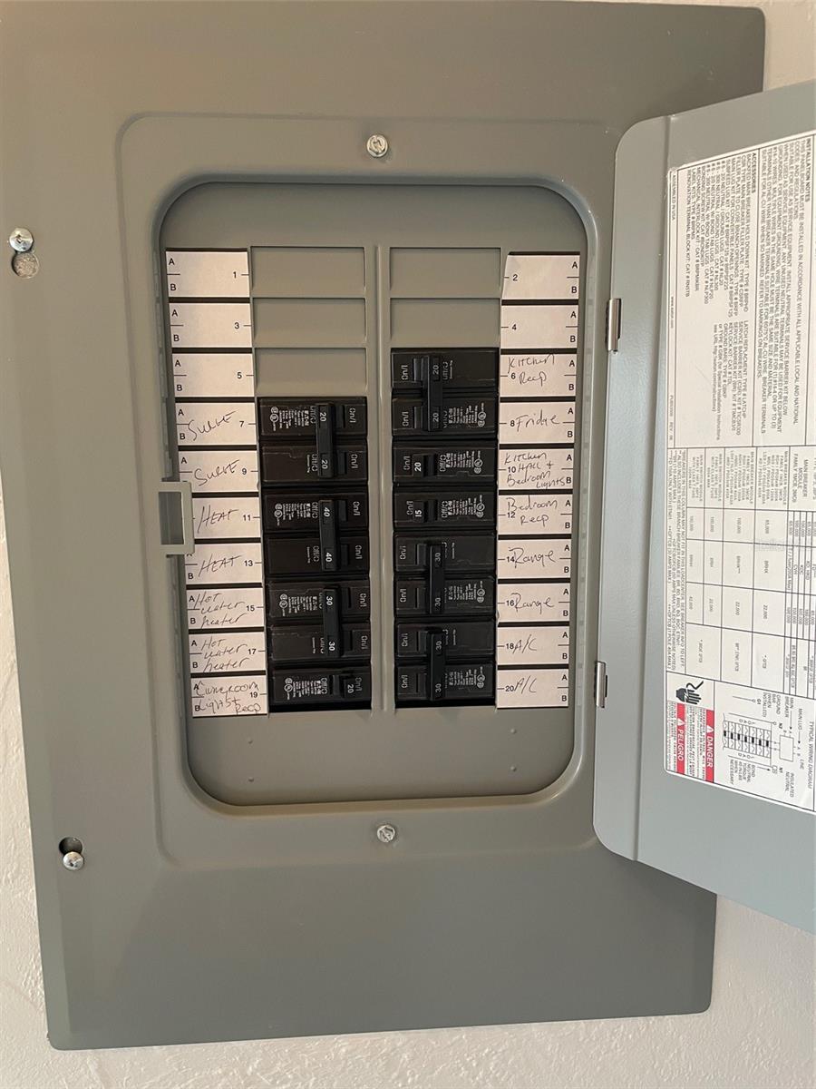 New updated Electrical Panel EATON