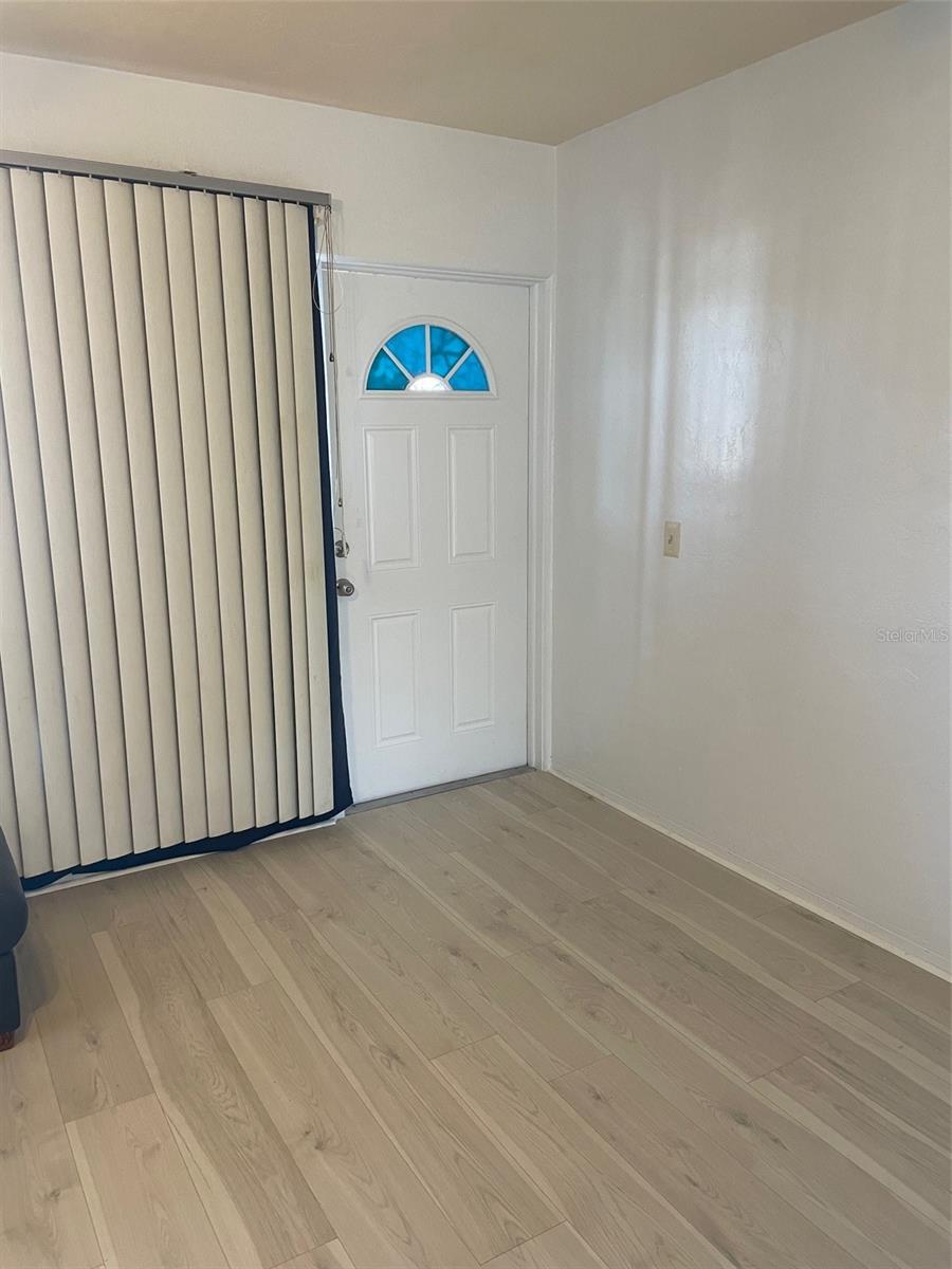 View to Front Door from living area