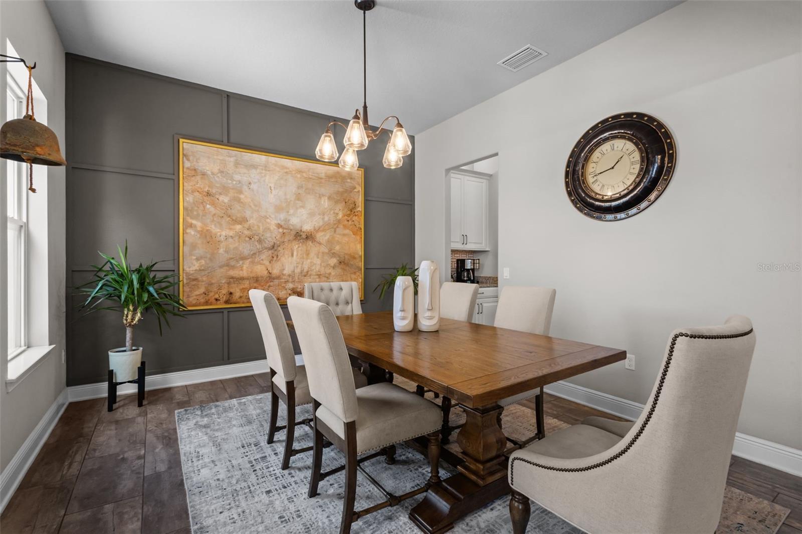 Formal dining space just off the entry, perfect for gatherings.