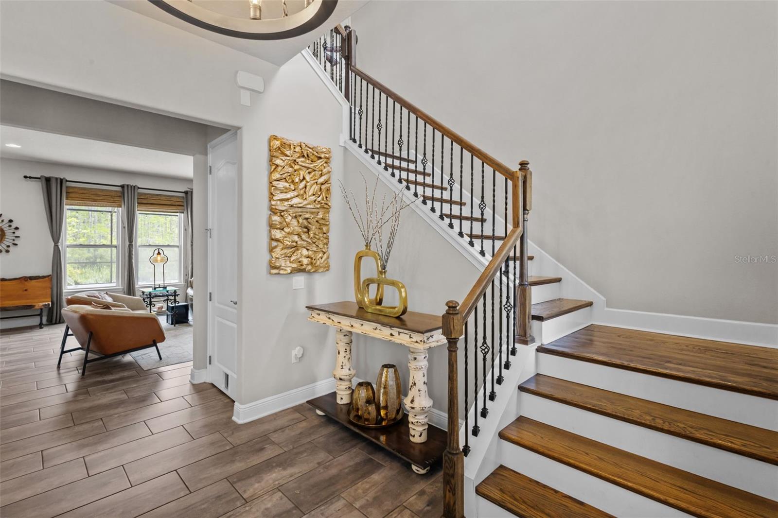 Welcoming entry with a grand first impression.