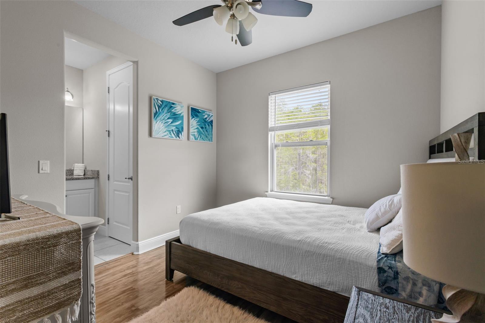 Bedroom 3 with Jack & Jill Bathroom