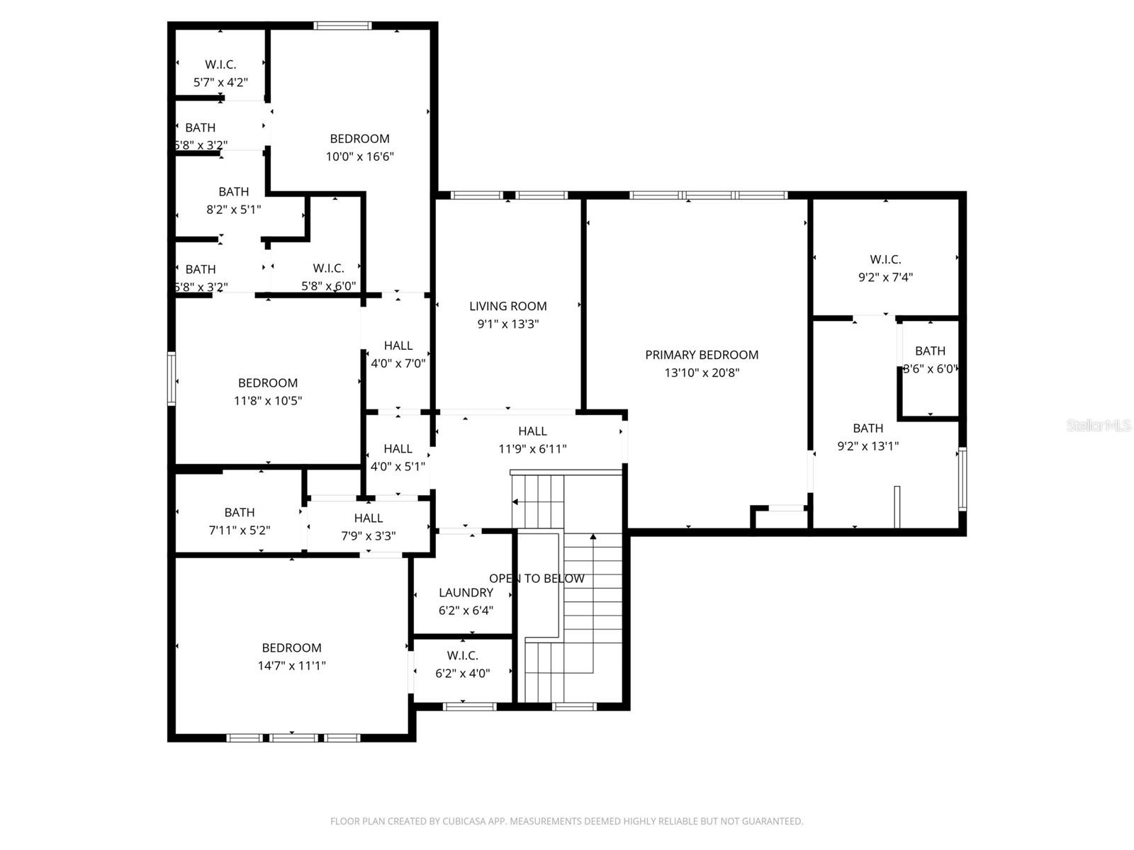 2nd Floor Floorplan