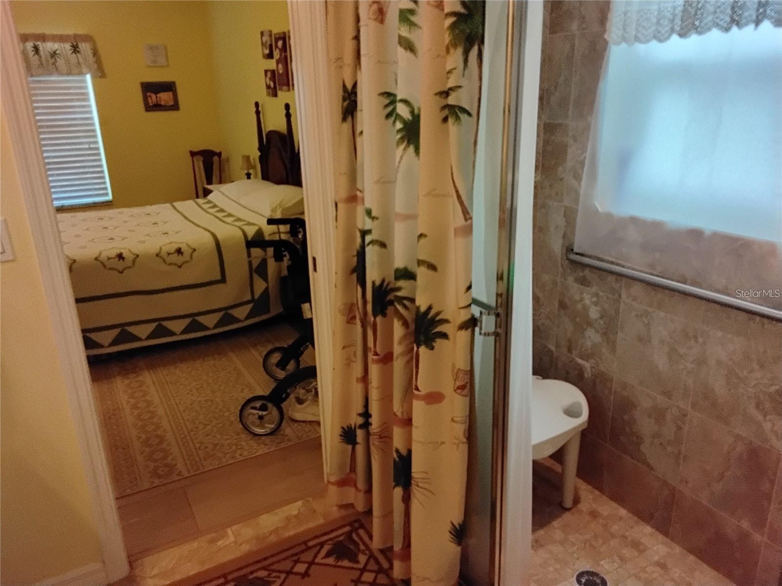 Master bathroom walk in shower