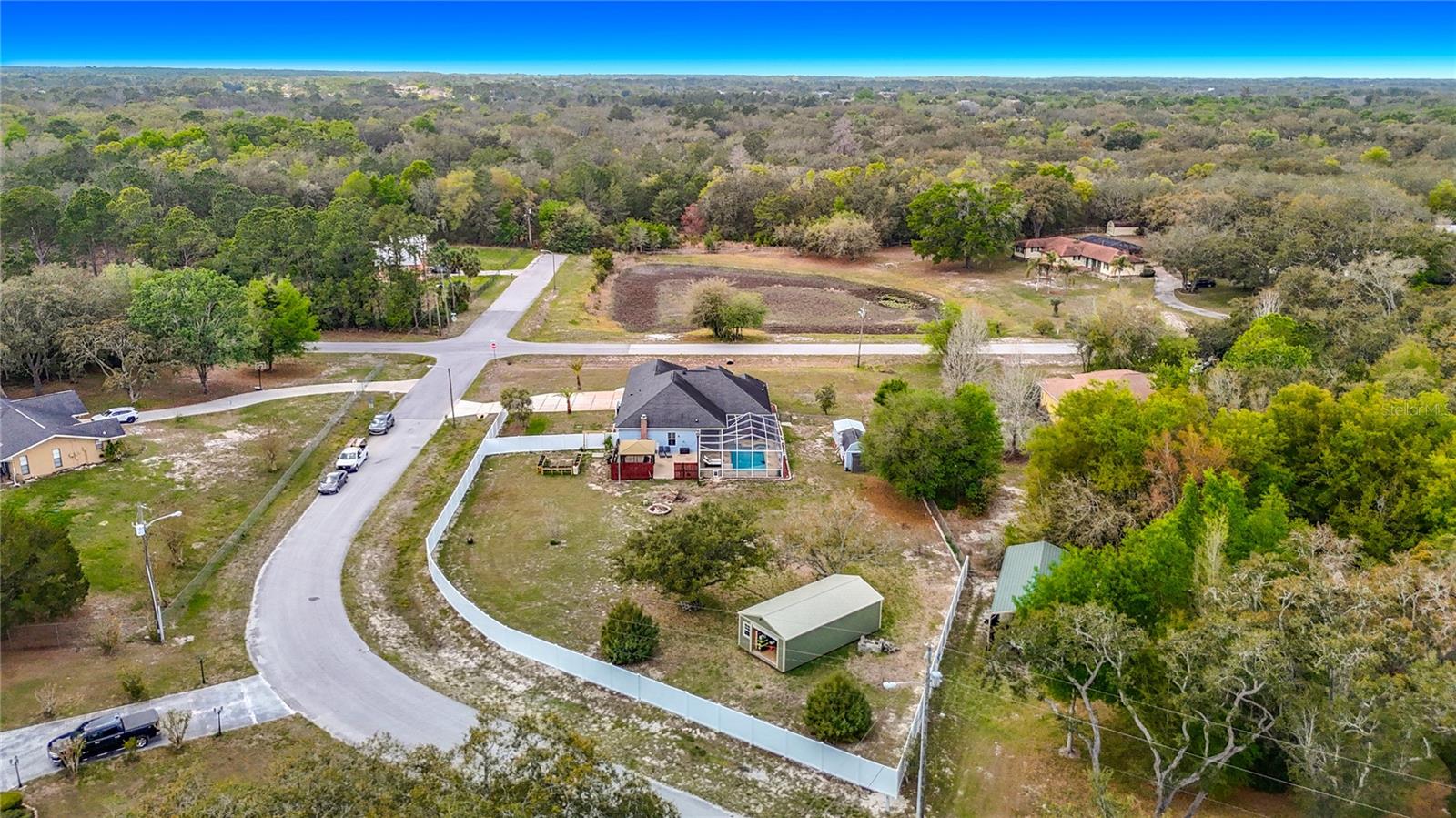 Ariel Views of the Property