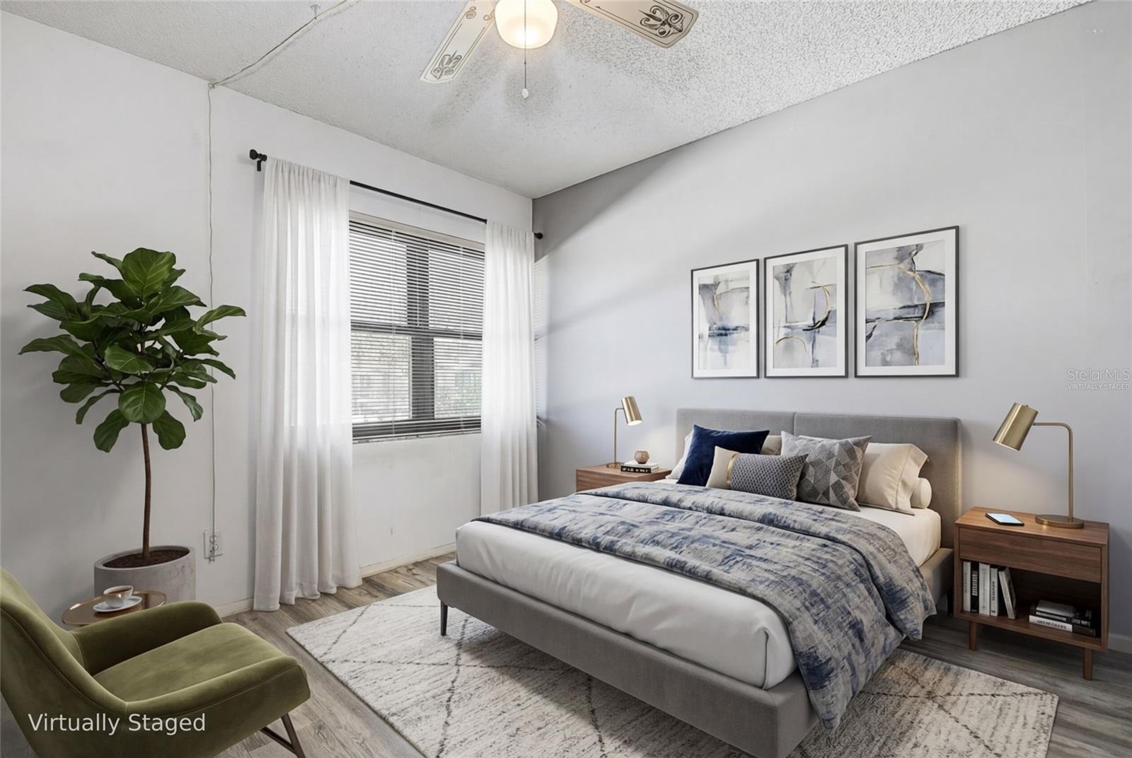 Bed 2 Virtually Staged