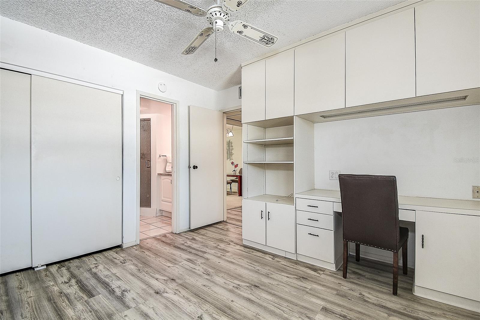 Bedroom 2 with Built in Work Area