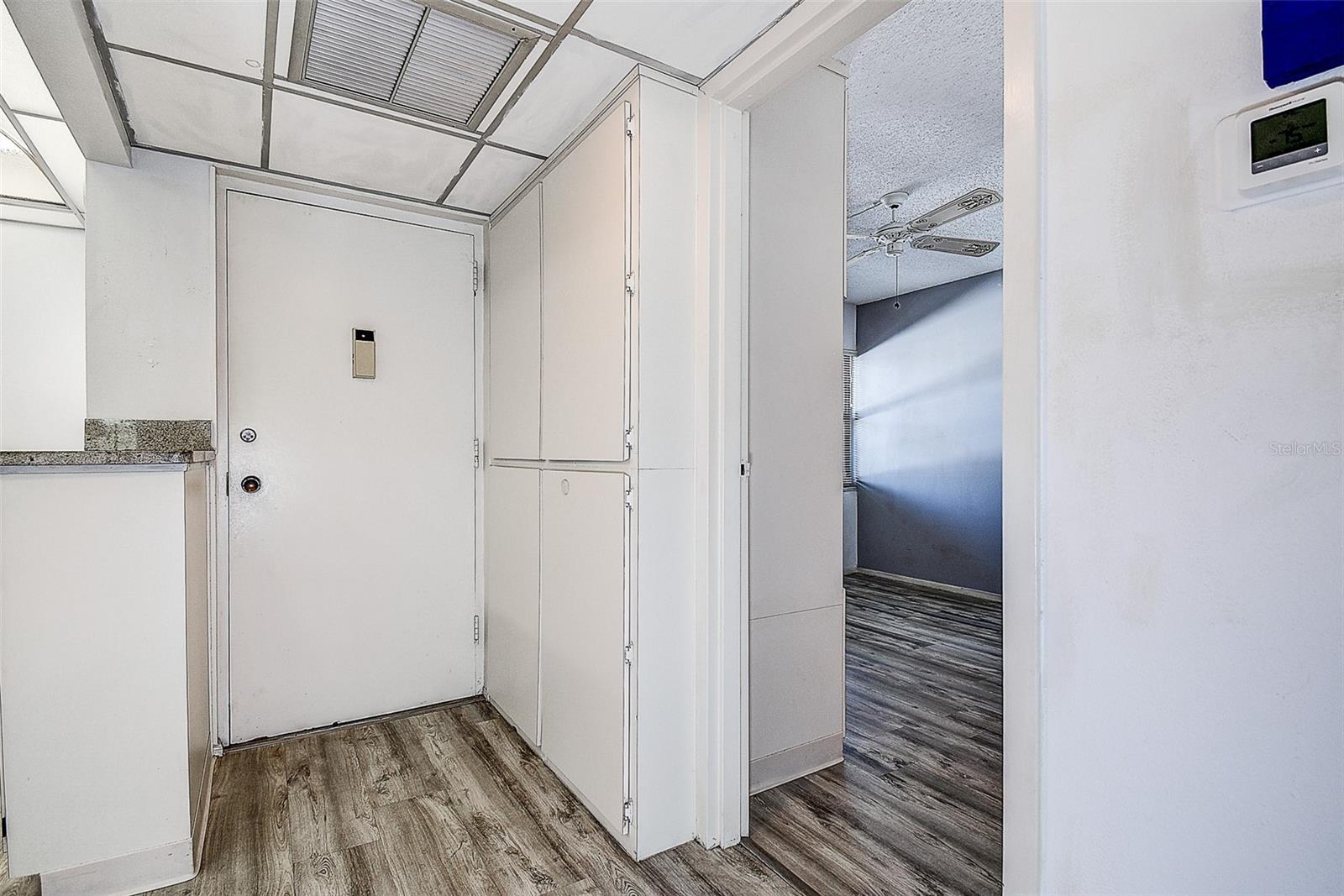 Even more Storage behind the Entry door!