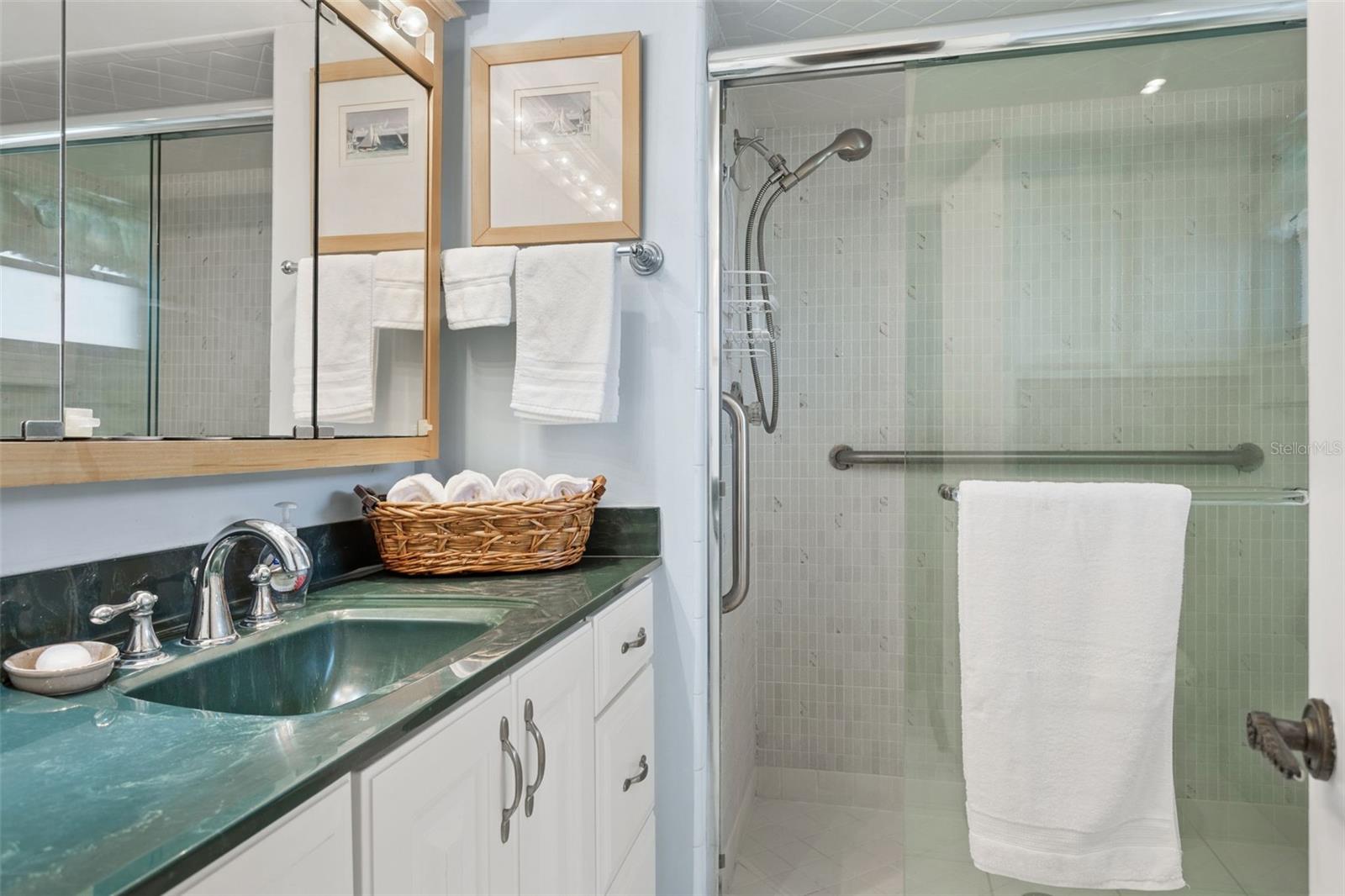 primary bdrm. full bathwith low step shower