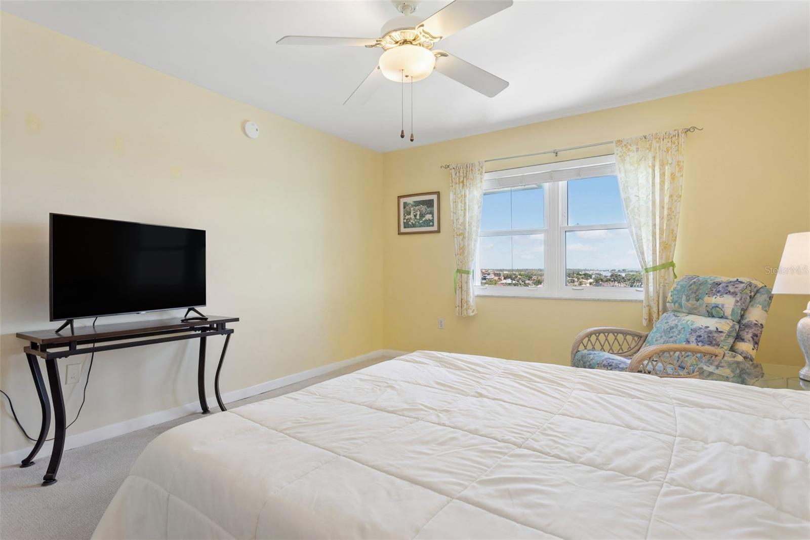 Guest bedroom with a view