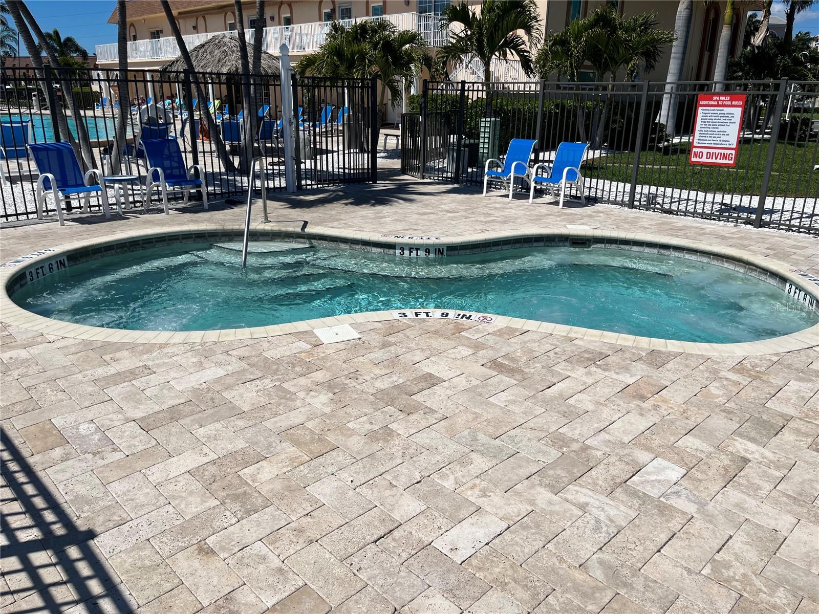 Club house jacuzzi/hot tub