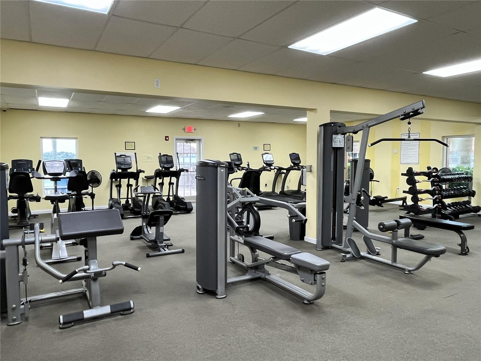 fitness center