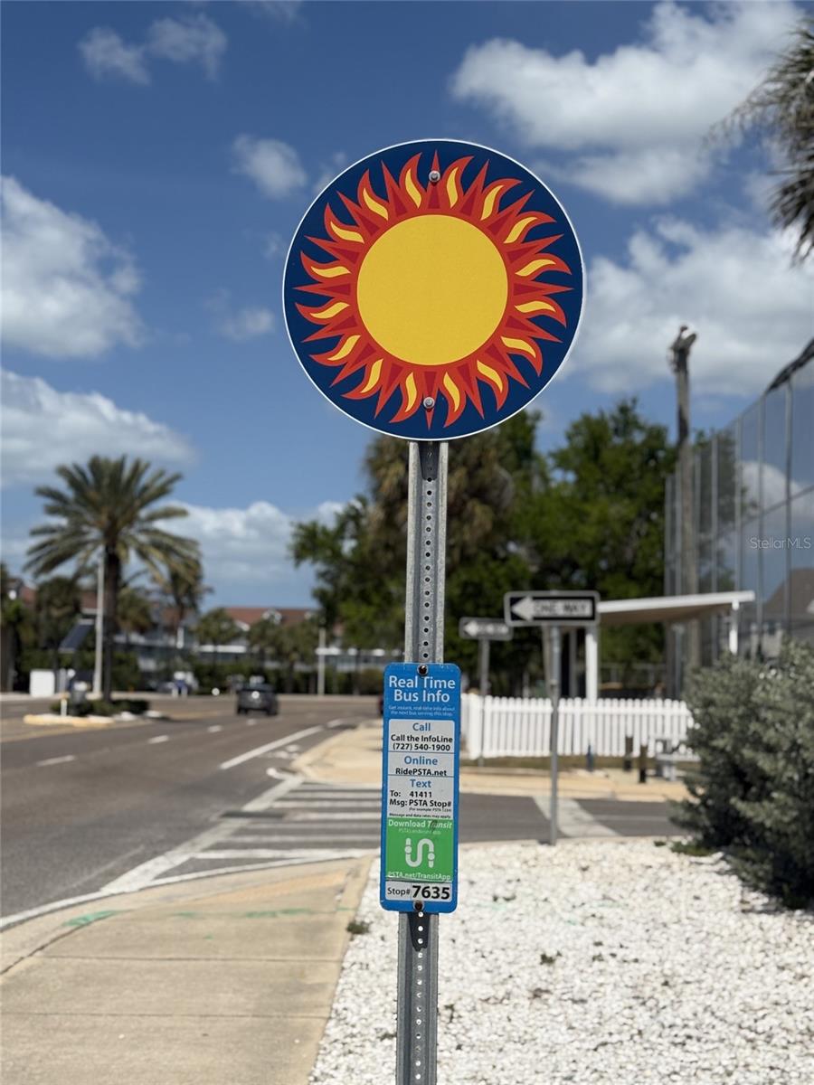 The Suncoast Trolley, which will take you from St Pete Beach to Clearwater beaches