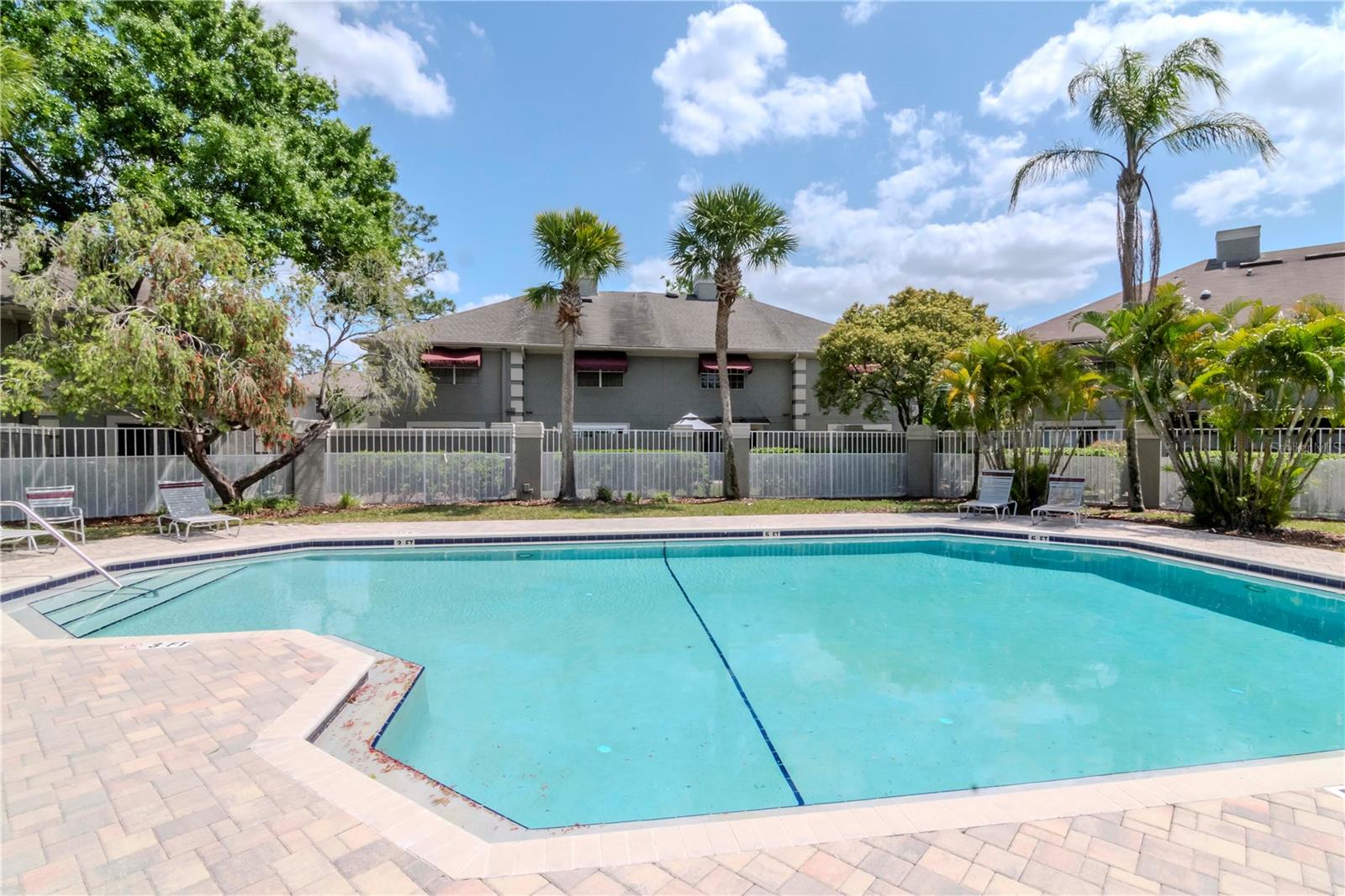 Sparkling Community Pool