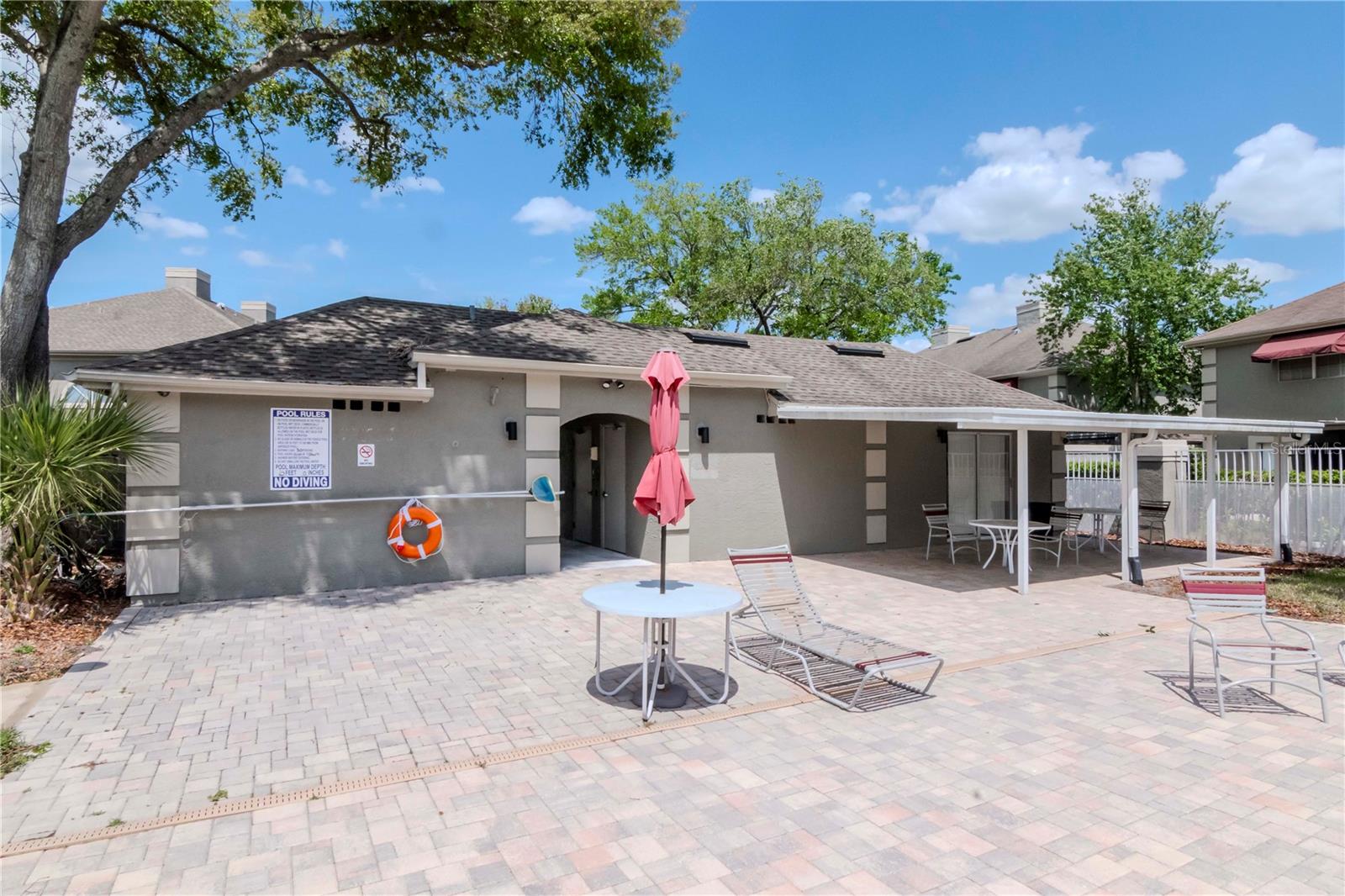 Sparkling Community Pool