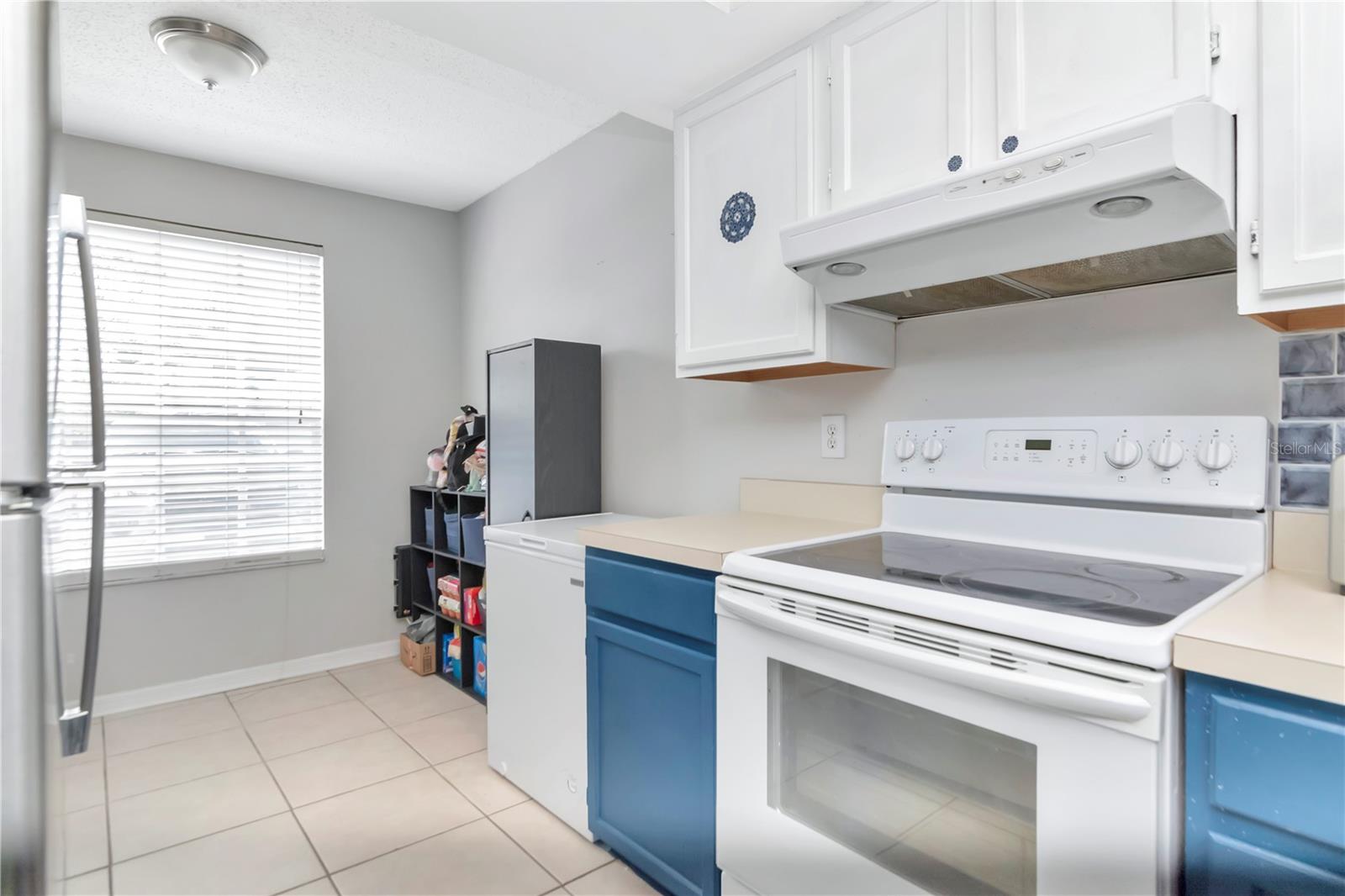 Kitchen with eat in dining room