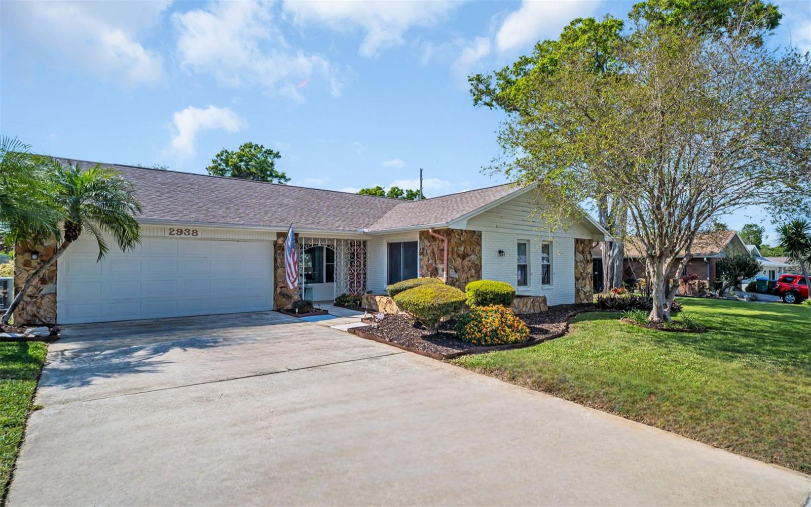 Full 2-car garage & inviting front entry~