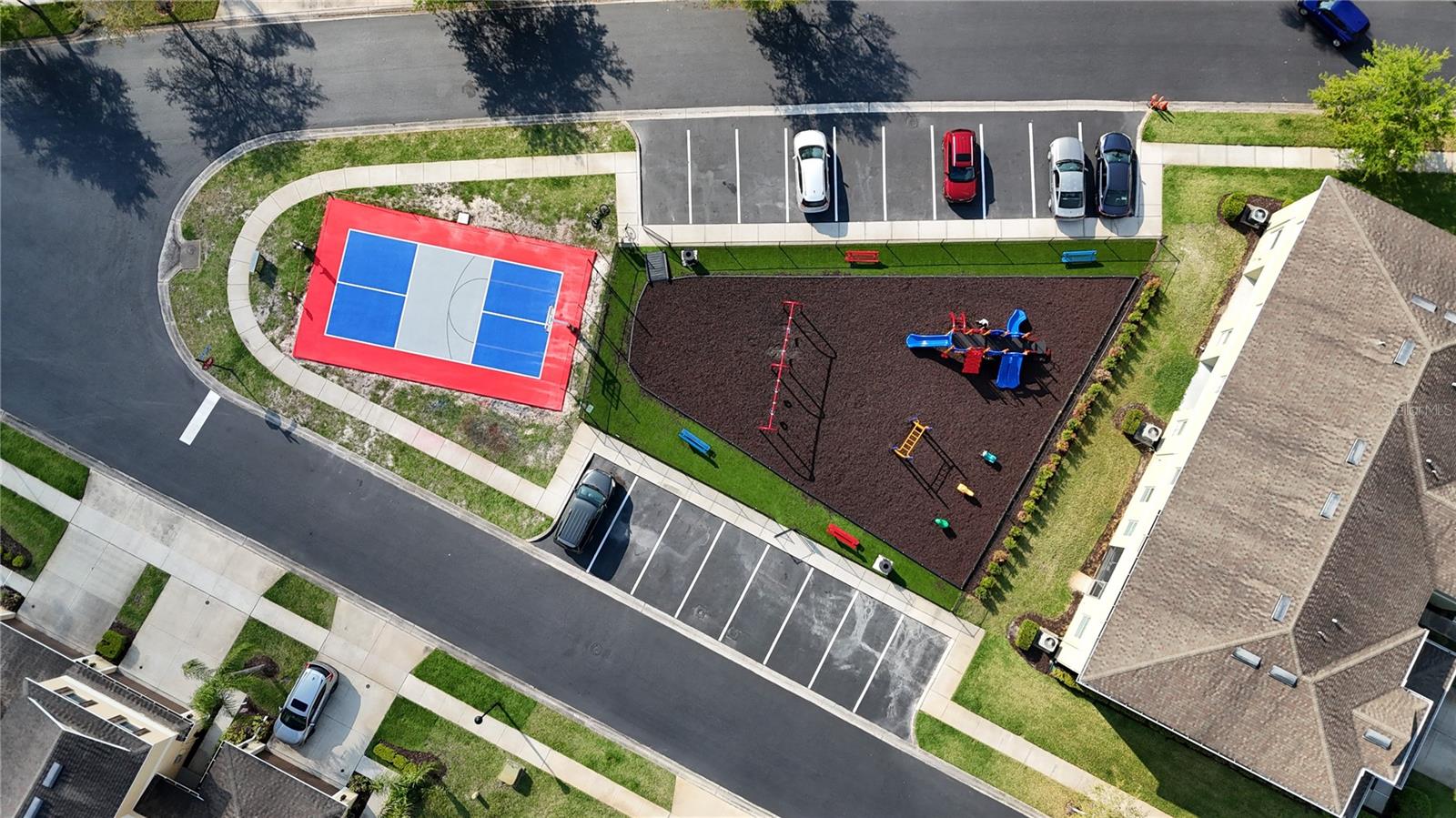 Playground and Basketball court