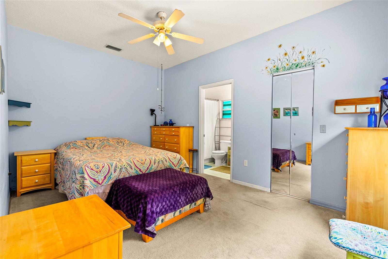 Primary Bedroom Suite with Walk In Closet